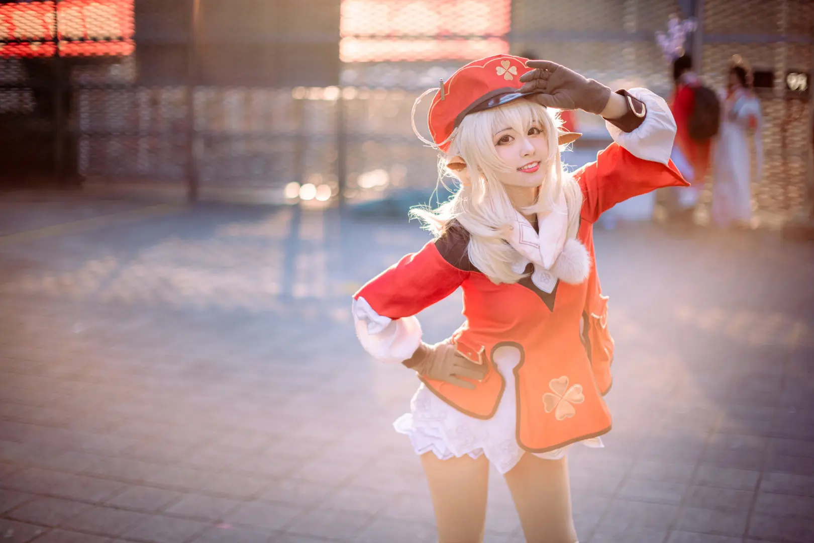 原神 可莉cosplay-公众号小姨ai