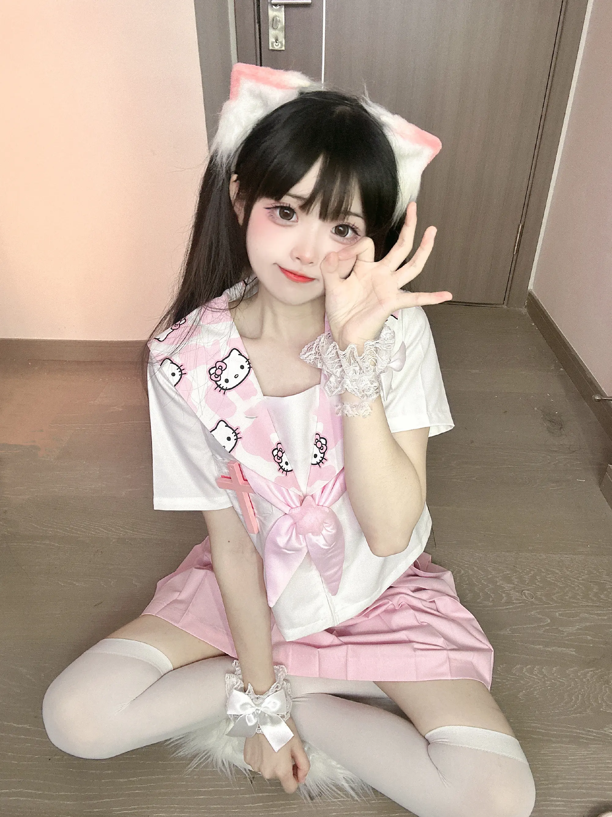 JK日常 双马尾#-公众号小姨ai