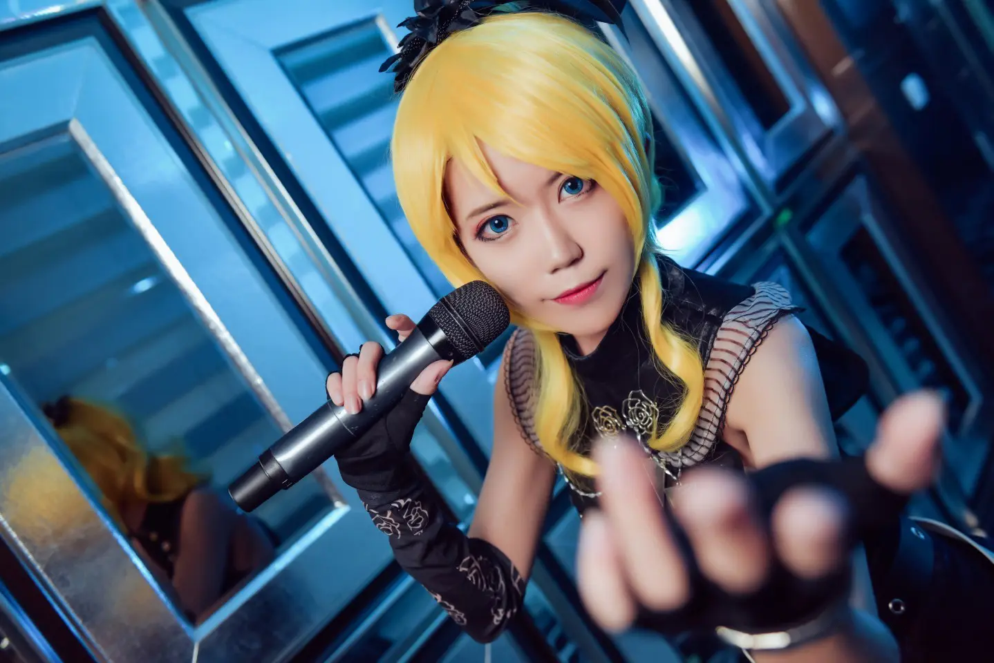 lovelive 绘里摇滚觉醒cosplay-公众号小姨ai