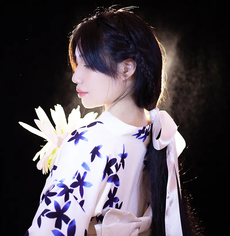 神明少女和服写真-公众号小姨ai