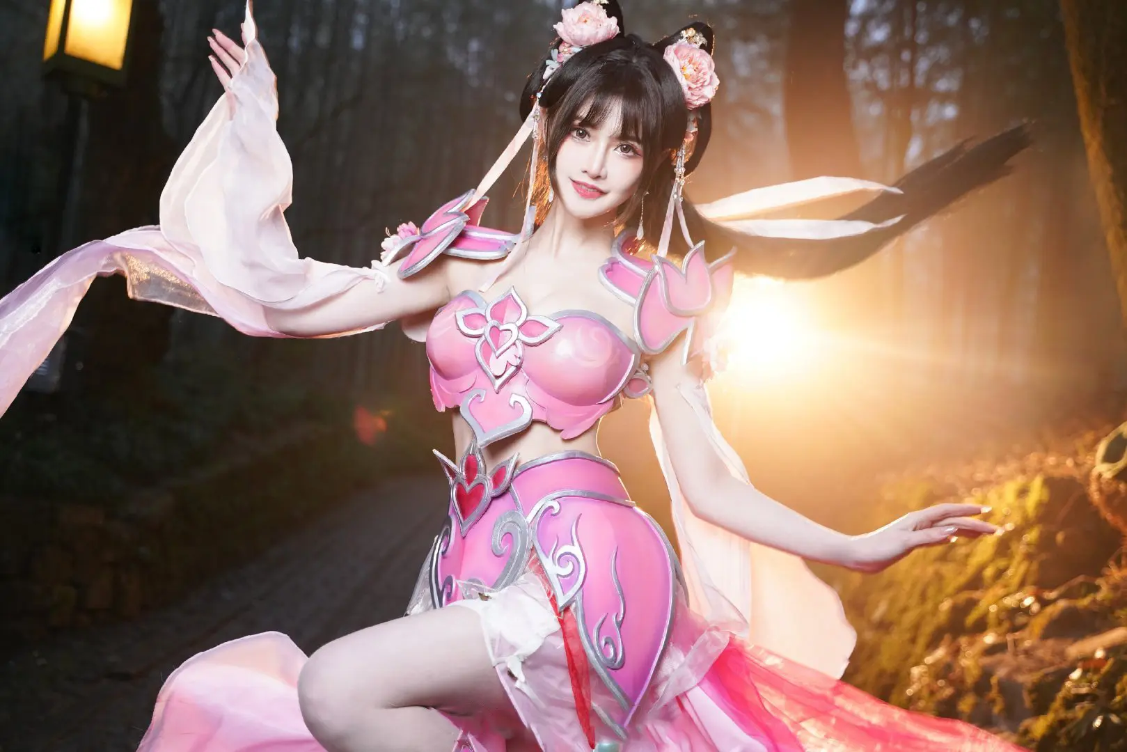 蜀门手游 百花cosplay-公众号小姨ai