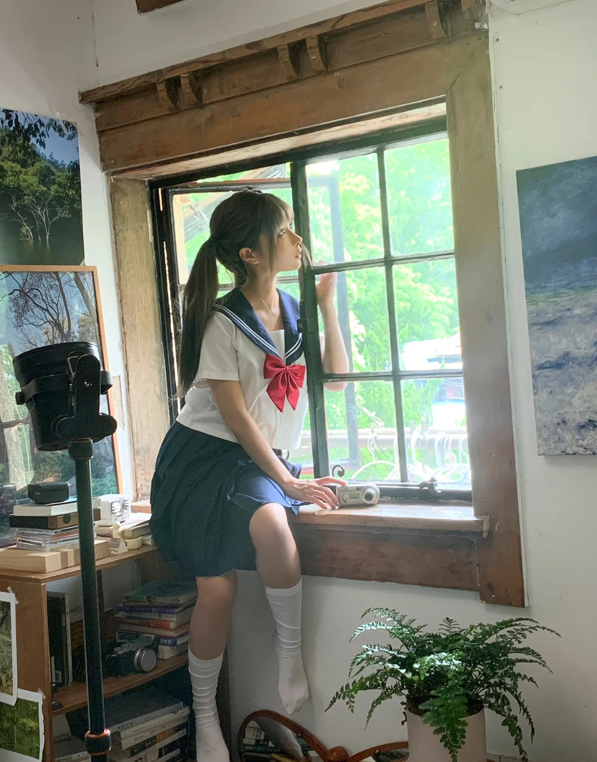 JK少女写真-公众号小姨ai
