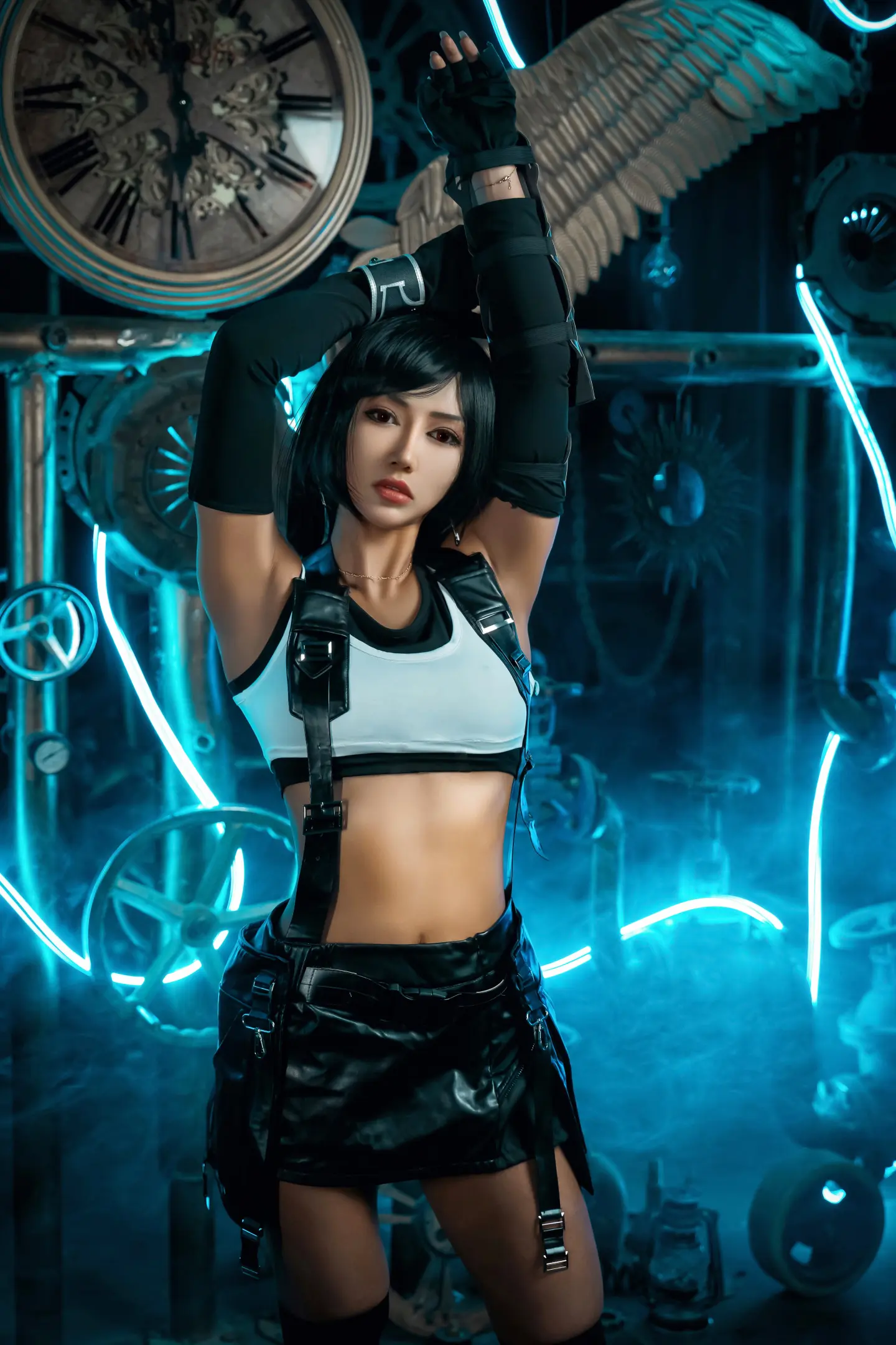 动漫Coser@AIZIYOU 最终幻想蒂法-公众号小姨ai