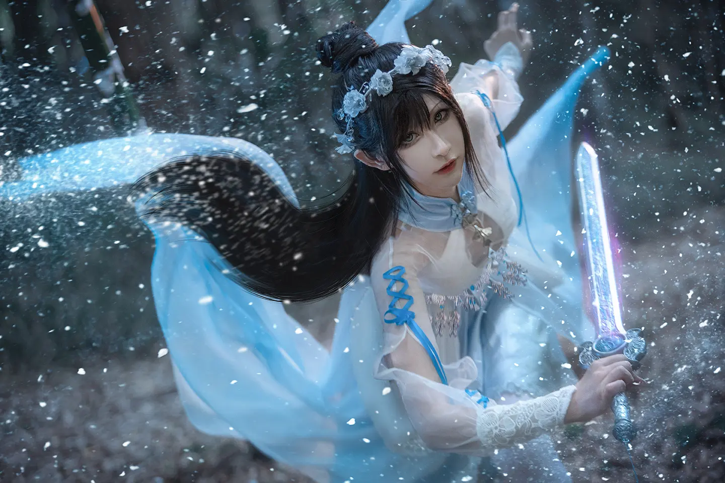 《永劫无间》顾清寒cosplay-公众号小姨ai