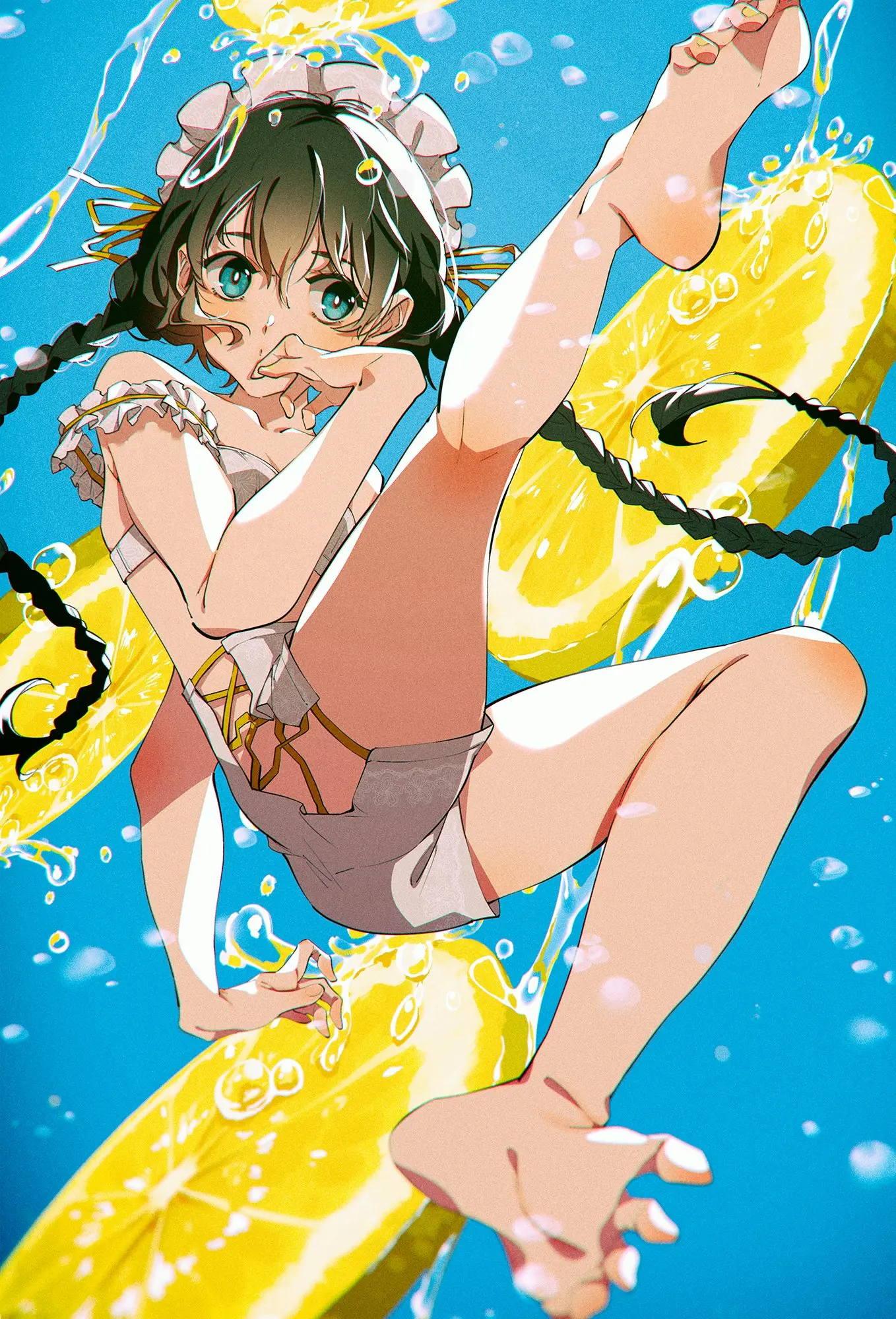 [pixiv]P站官网图集雨停了 再去送伞 就没人需要了。-公众号小姨ai