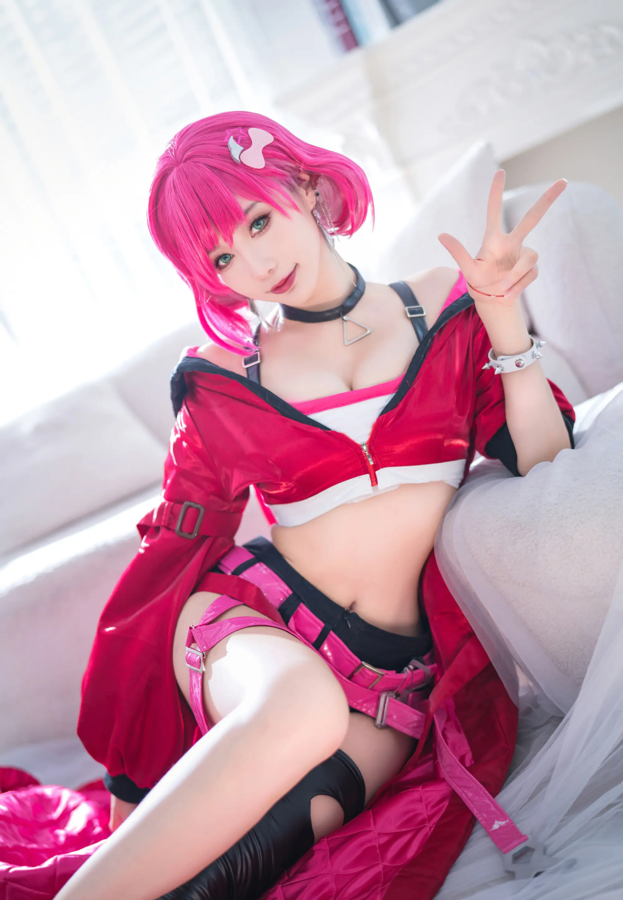 《游戏王》  邪恶★双子 姬丝吉尔cosplay-公众号小姨ai