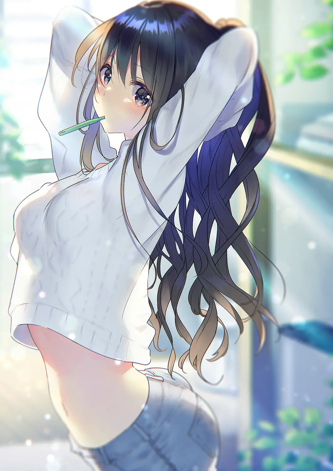 [pixiv]P站官网图集难怪她说永恒是人们造的谎。-公众号小姨ai