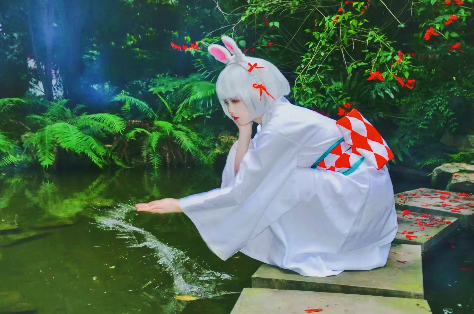 阴阳师山兔cosplay-公众号小姨ai