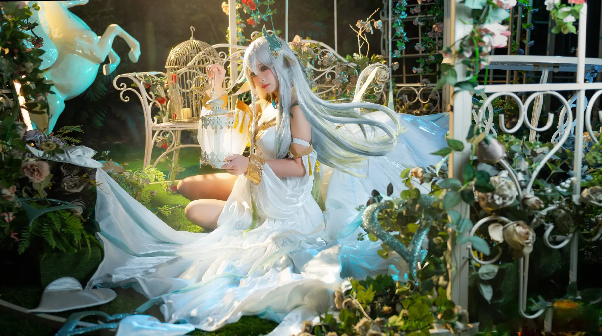 《原神》纳西妲cosplay-公众号小姨ai