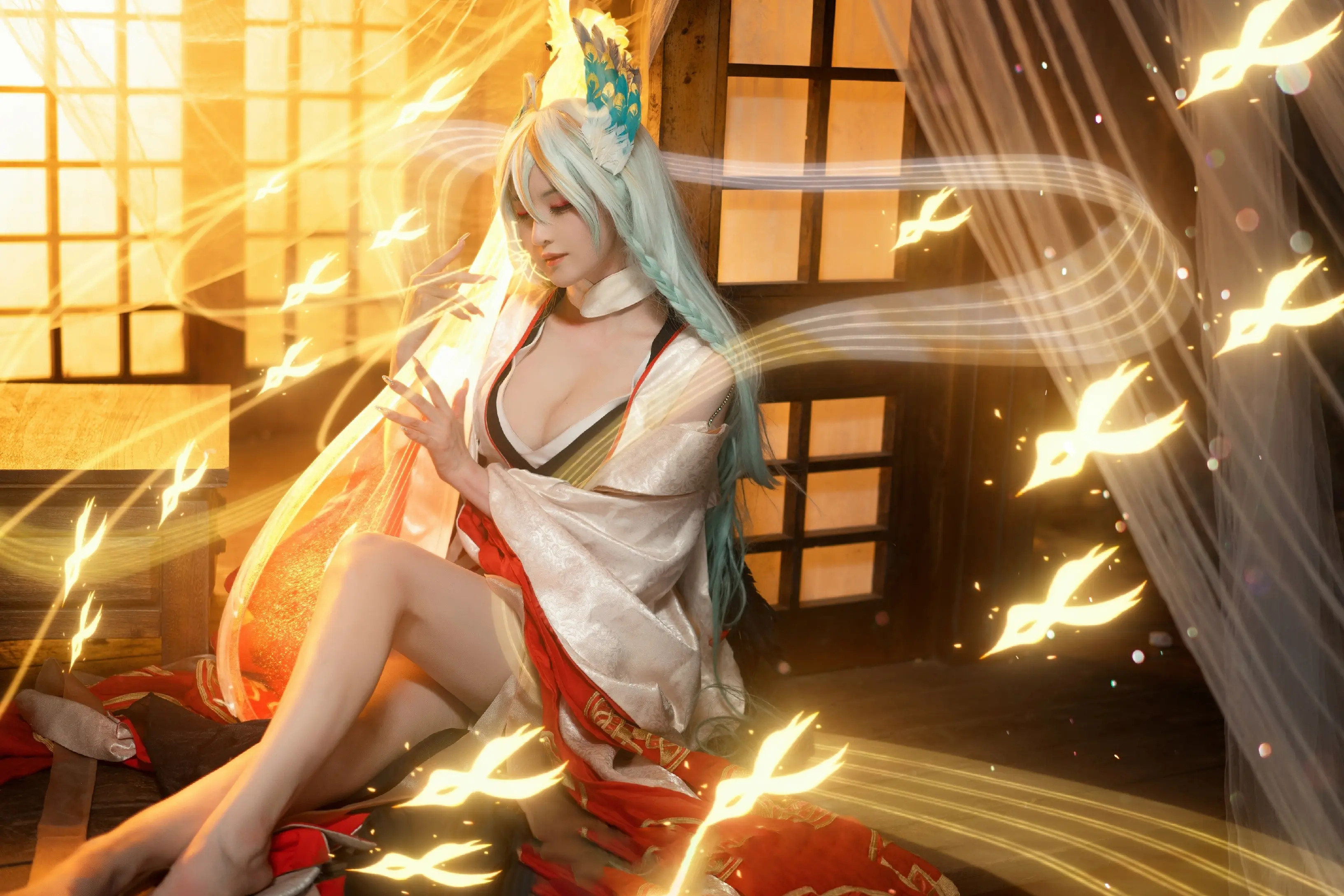 阴阳师 紧那罗cosplay-公众号小姨ai