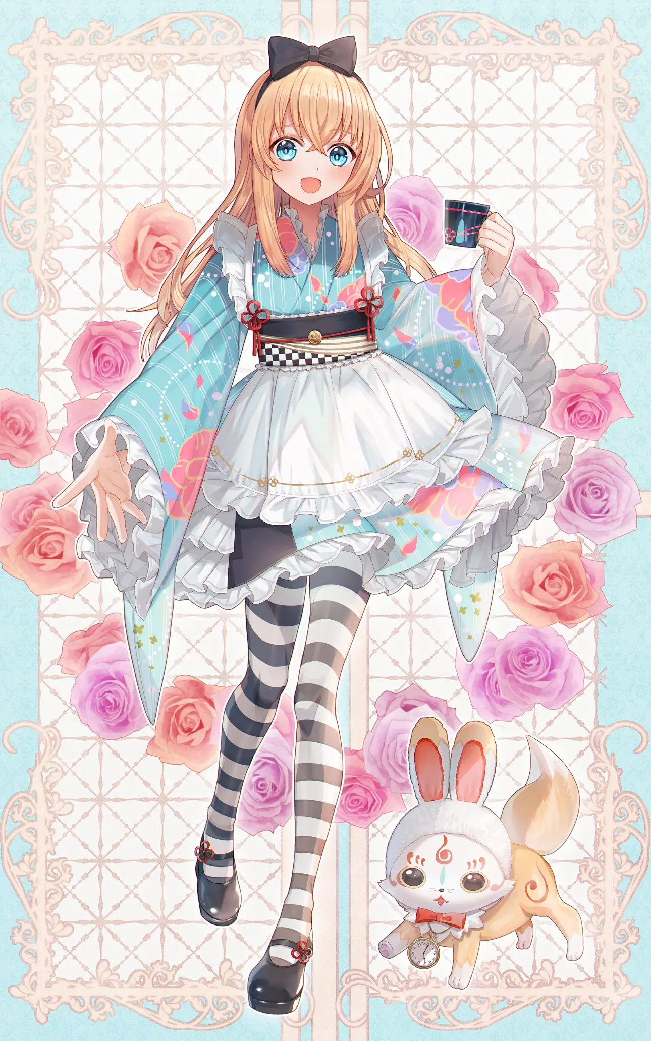 【P站画师】P站官网 PIXIV アバンドン蘭花的插画作品