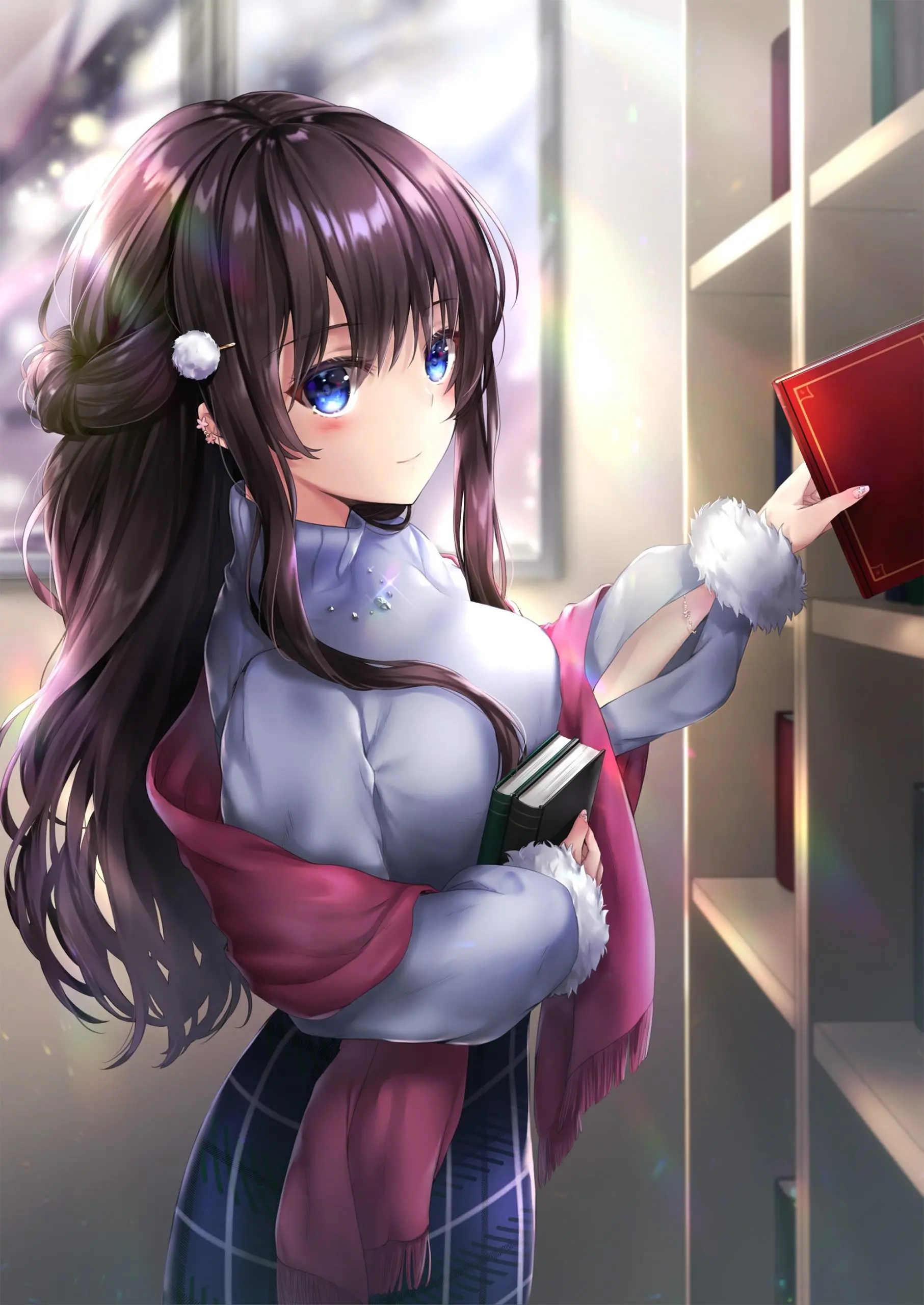 [Pixiv精选]恋上你的高领♡高领女性特辑-公众号小姨ai