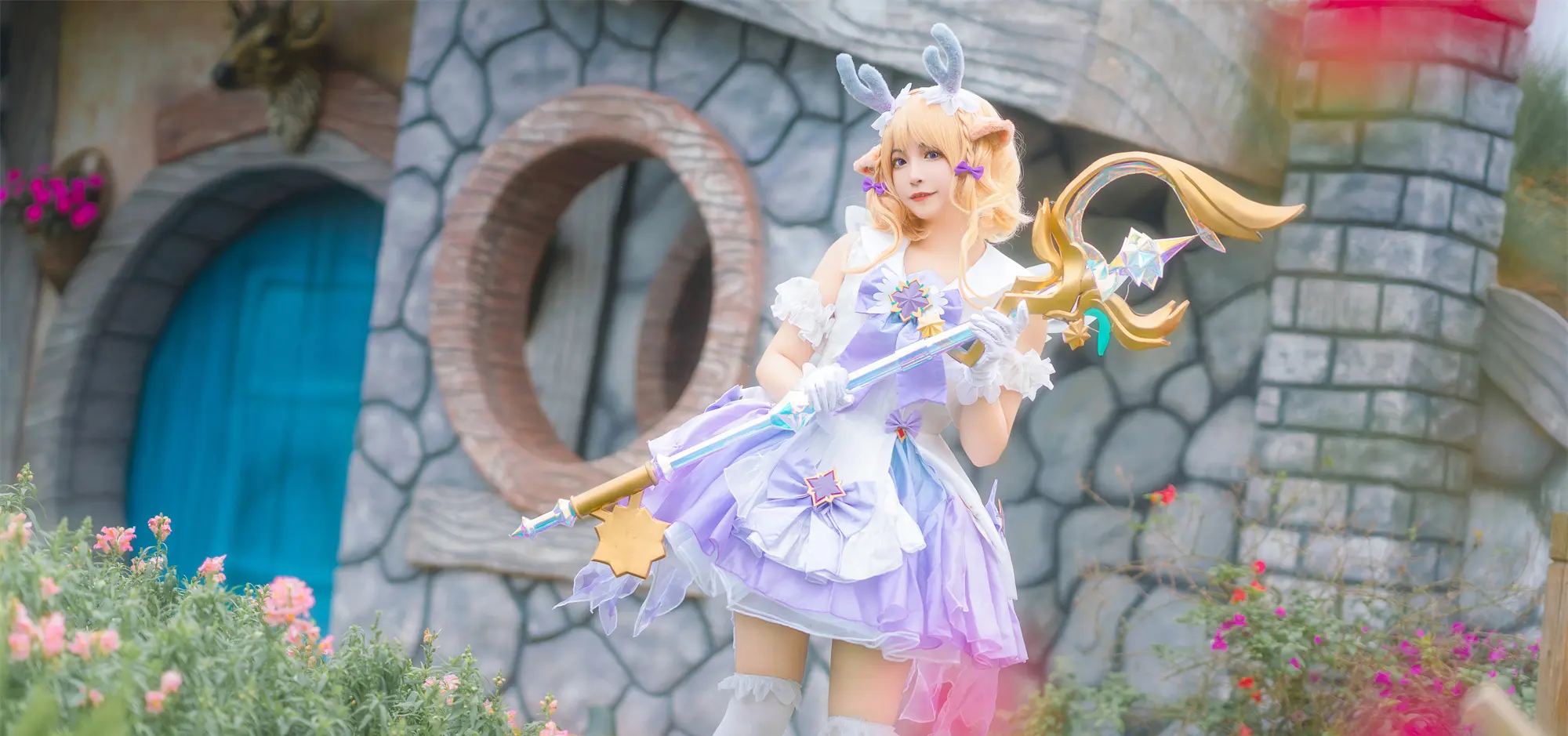 《王者荣耀》时之祈愿 瑶cosplay-公众号小姨ai