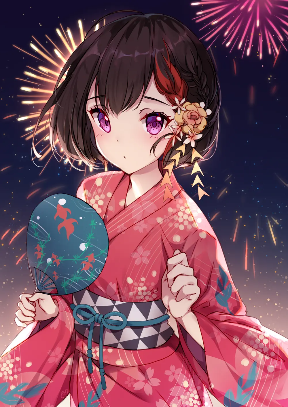 【P站画师】P站官网 PIXIV Bison倉鼠的插画作品