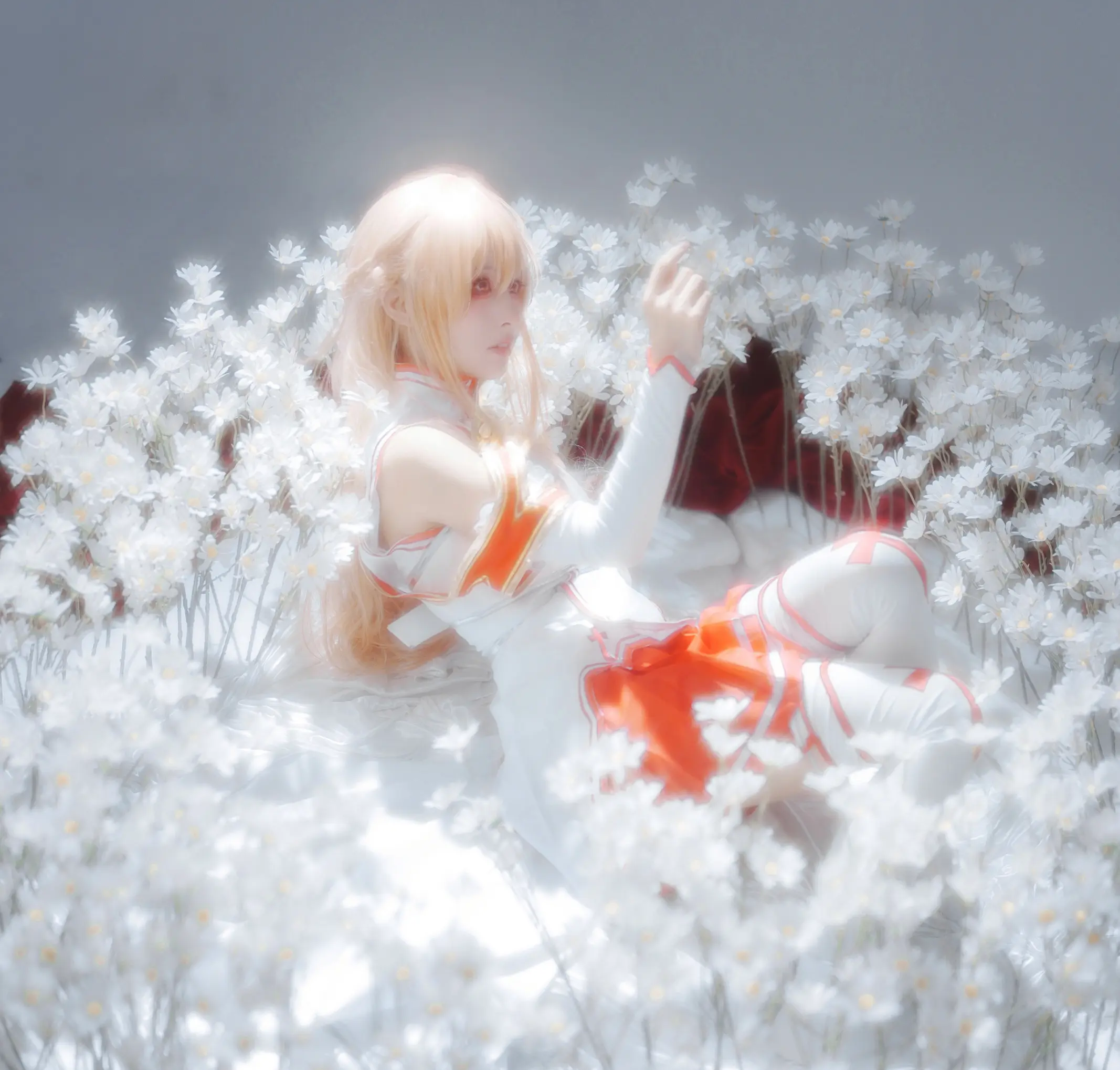 《刀剑神域》亚丝娜cosplay-公众号小姨ai