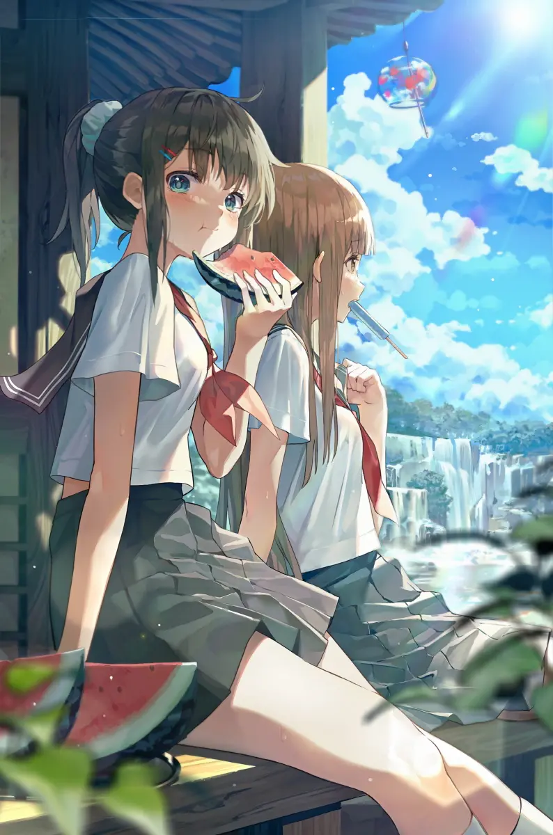 P站PIXIV 722日推热搜美图-公众号小姨ai