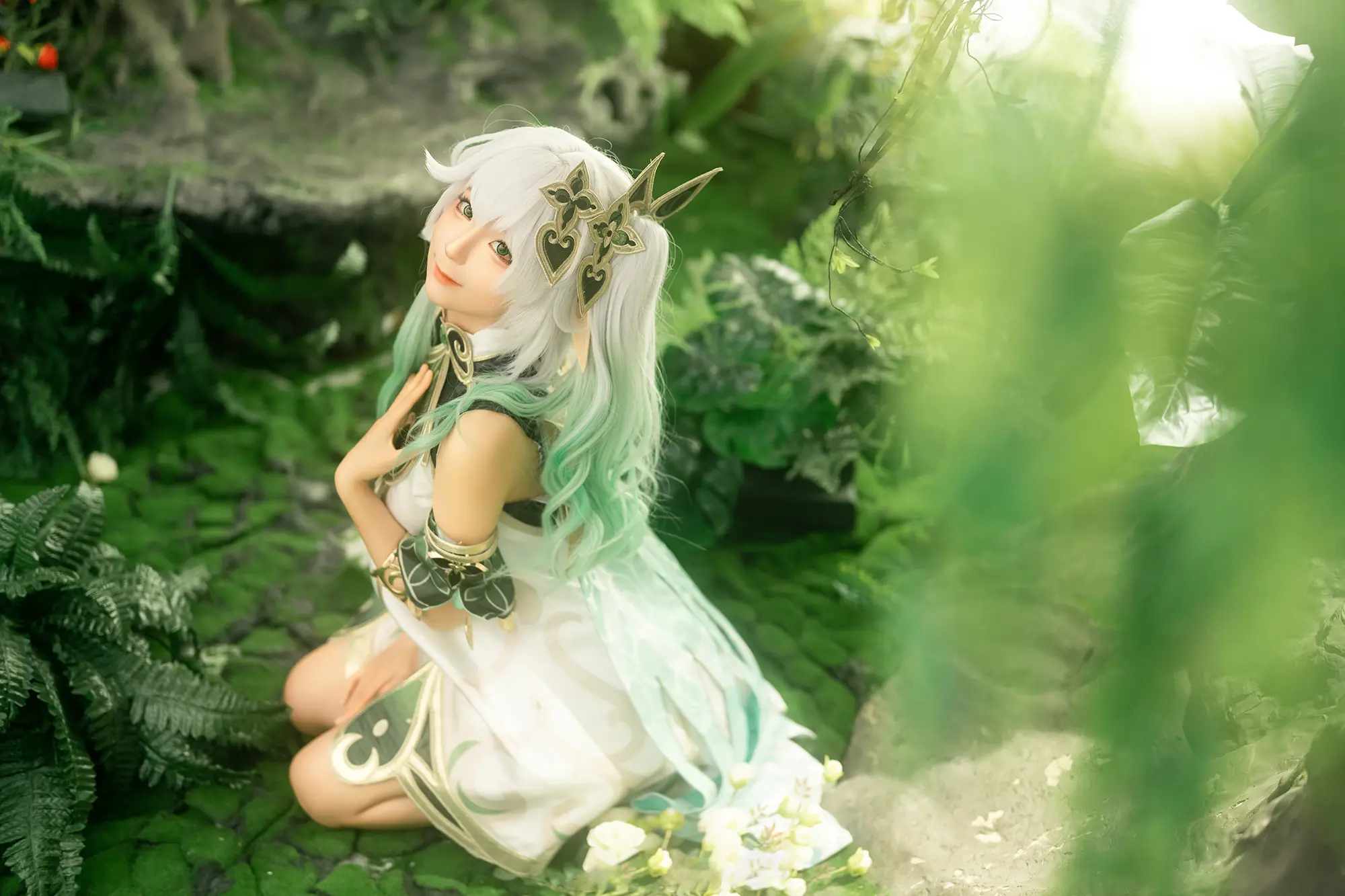《原神》草神 纳西妲cosplay-公众号小姨ai