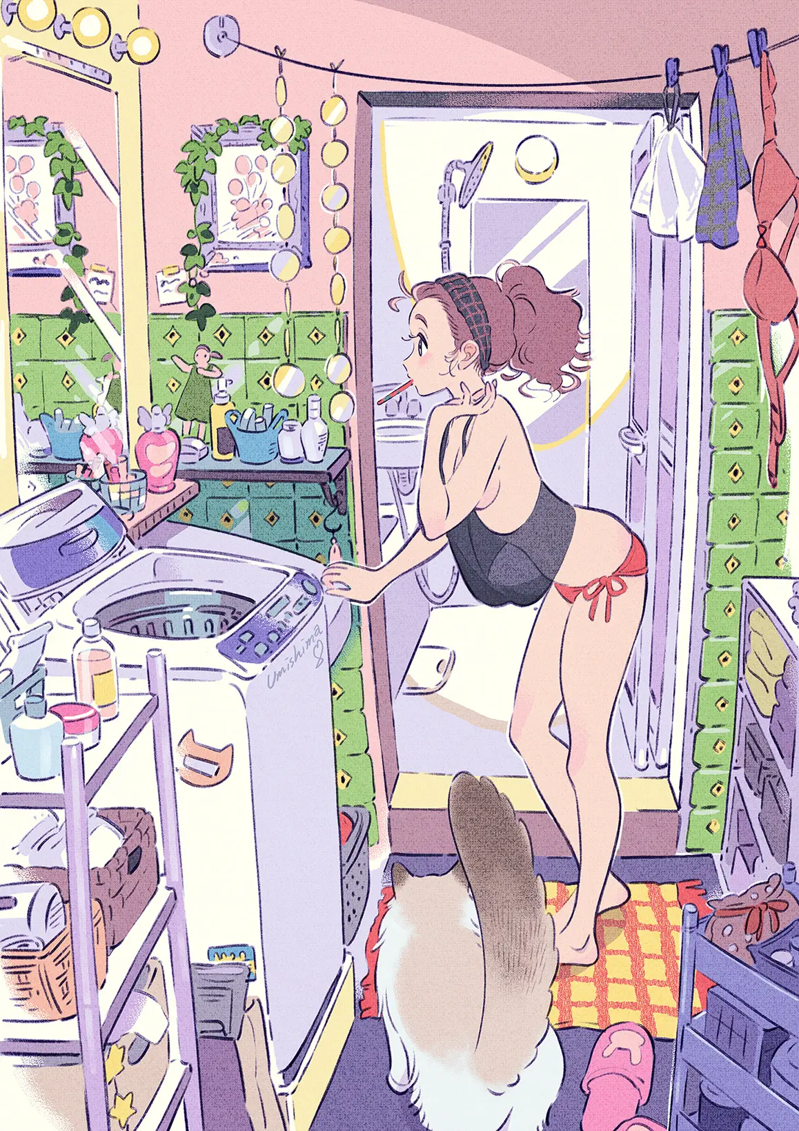 【P站画师】P站官网 PIXIV 海島千本的插画作品