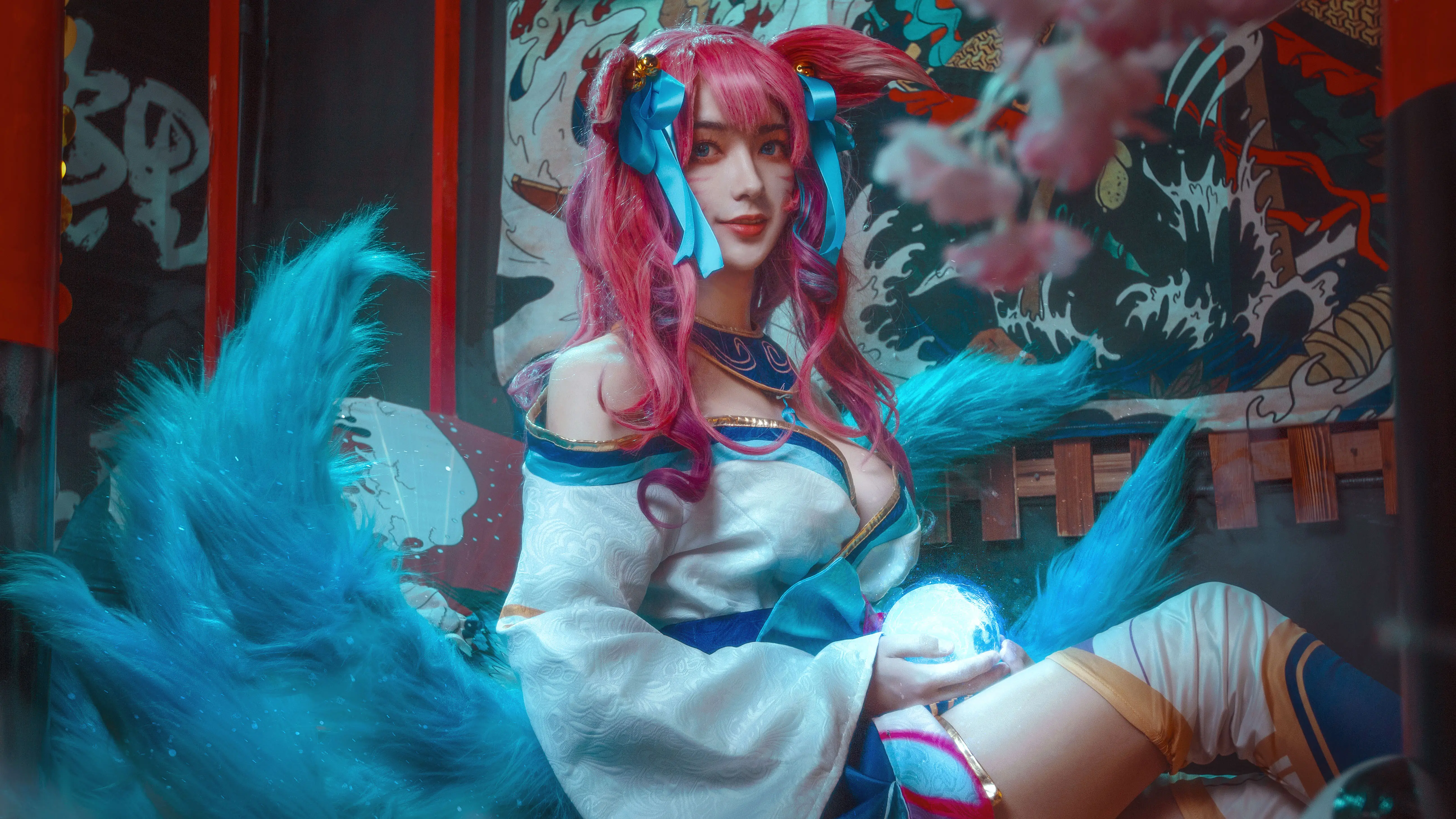 灵魂莲华阿狸cosplay-公众号小姨ai