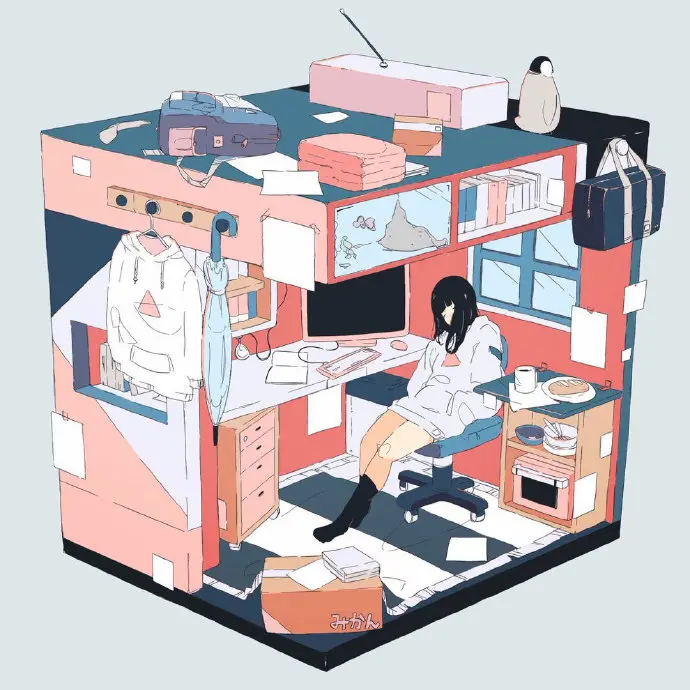 平方世界 日本插画师 助けてリチャード ins: daisukerichard ​​​​