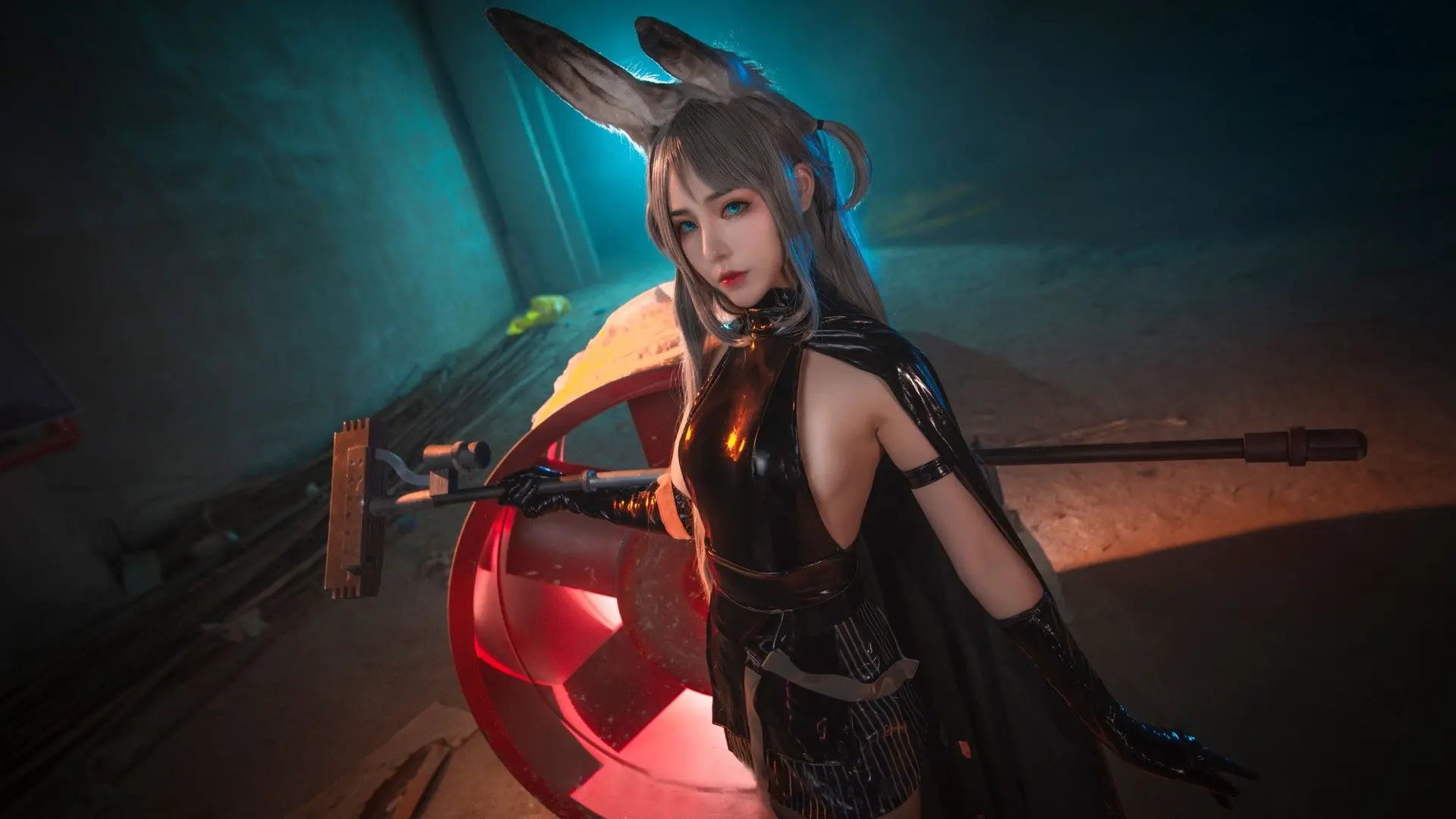 明日方舟 暴行精二cosplay-公众号小姨ai
