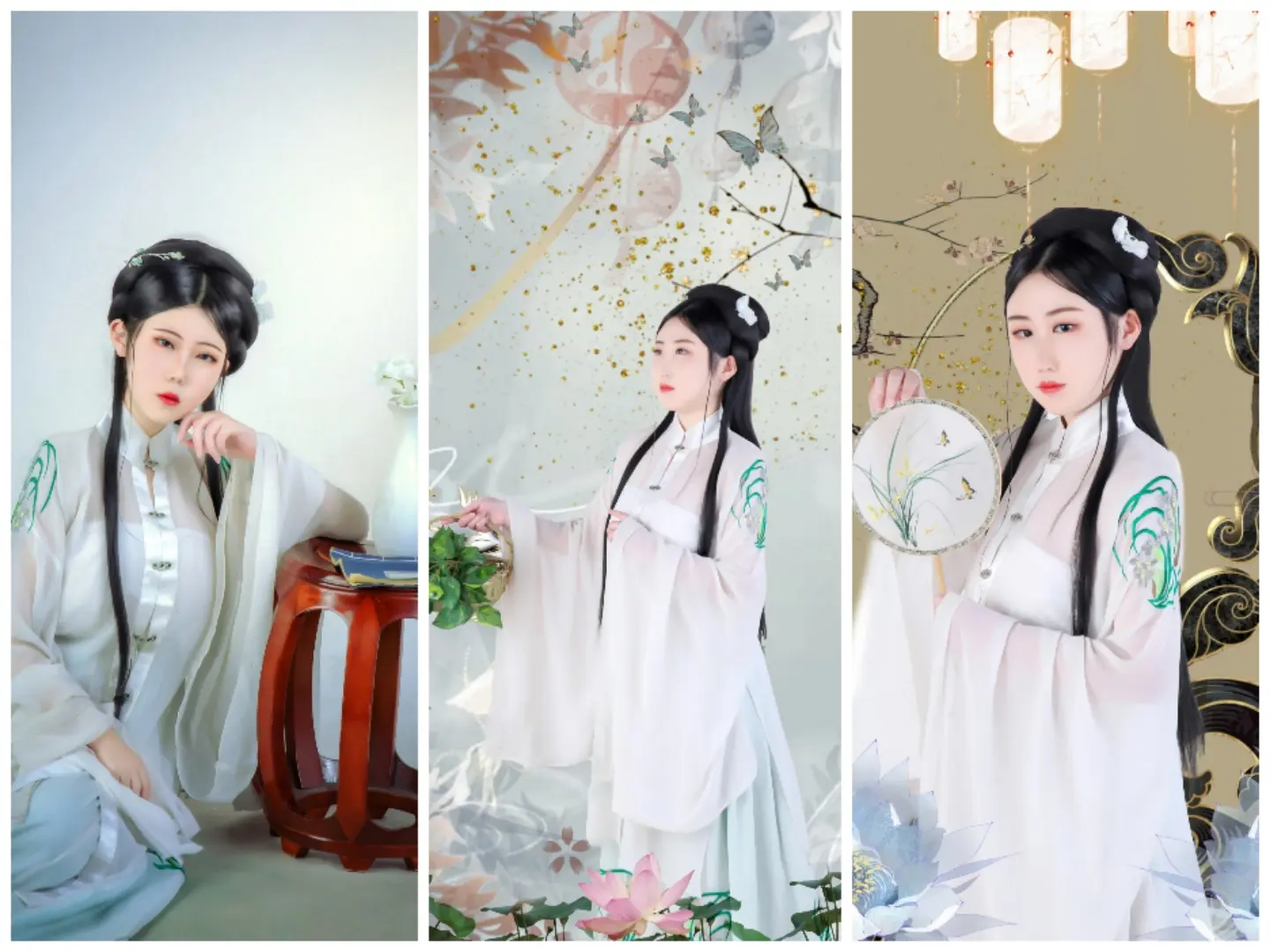 【白蛇：缘起】古风妆造白蛇cosplay-公众号小姨ai