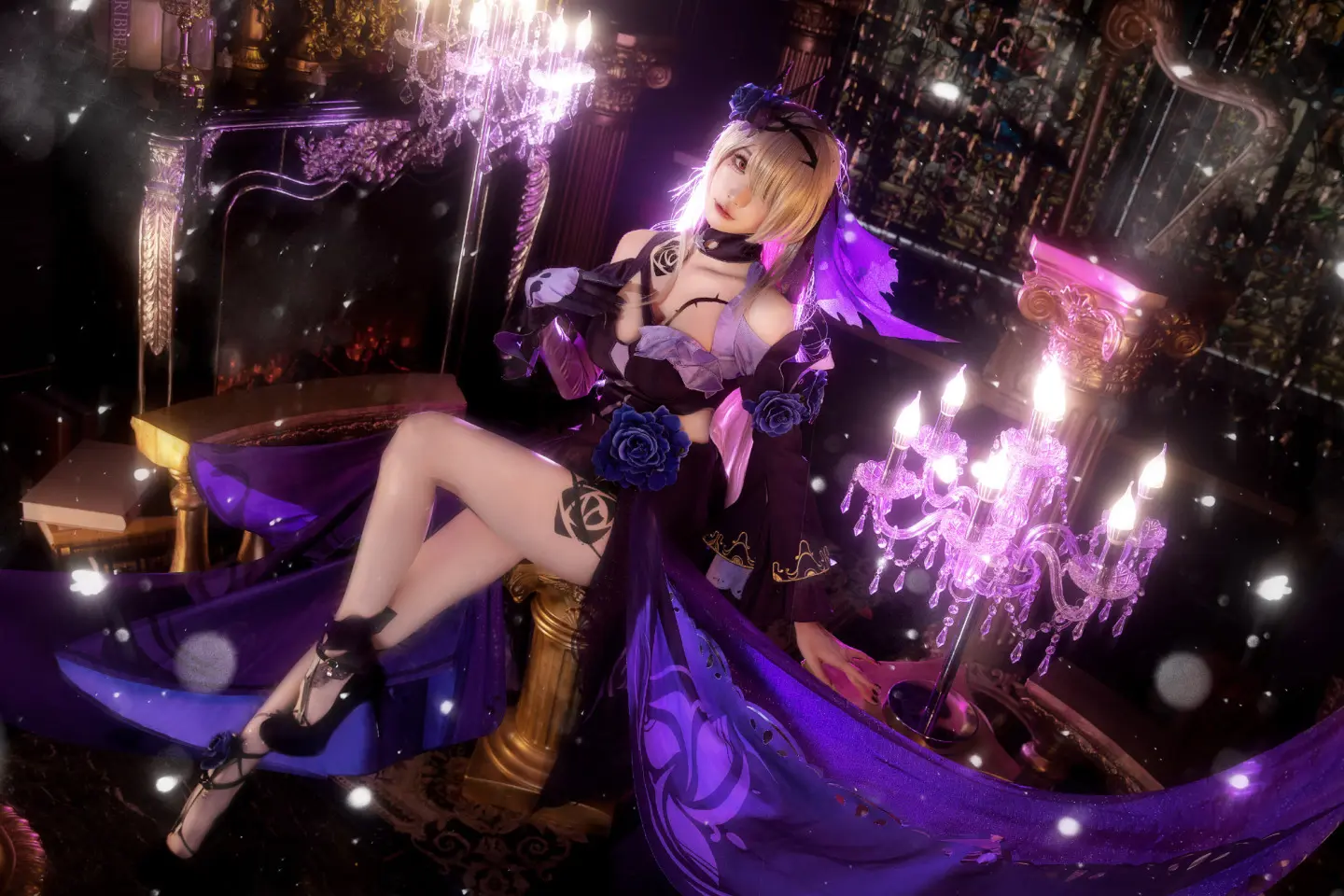 动漫Coser@九茈 失落迷迭-公众号小姨ai