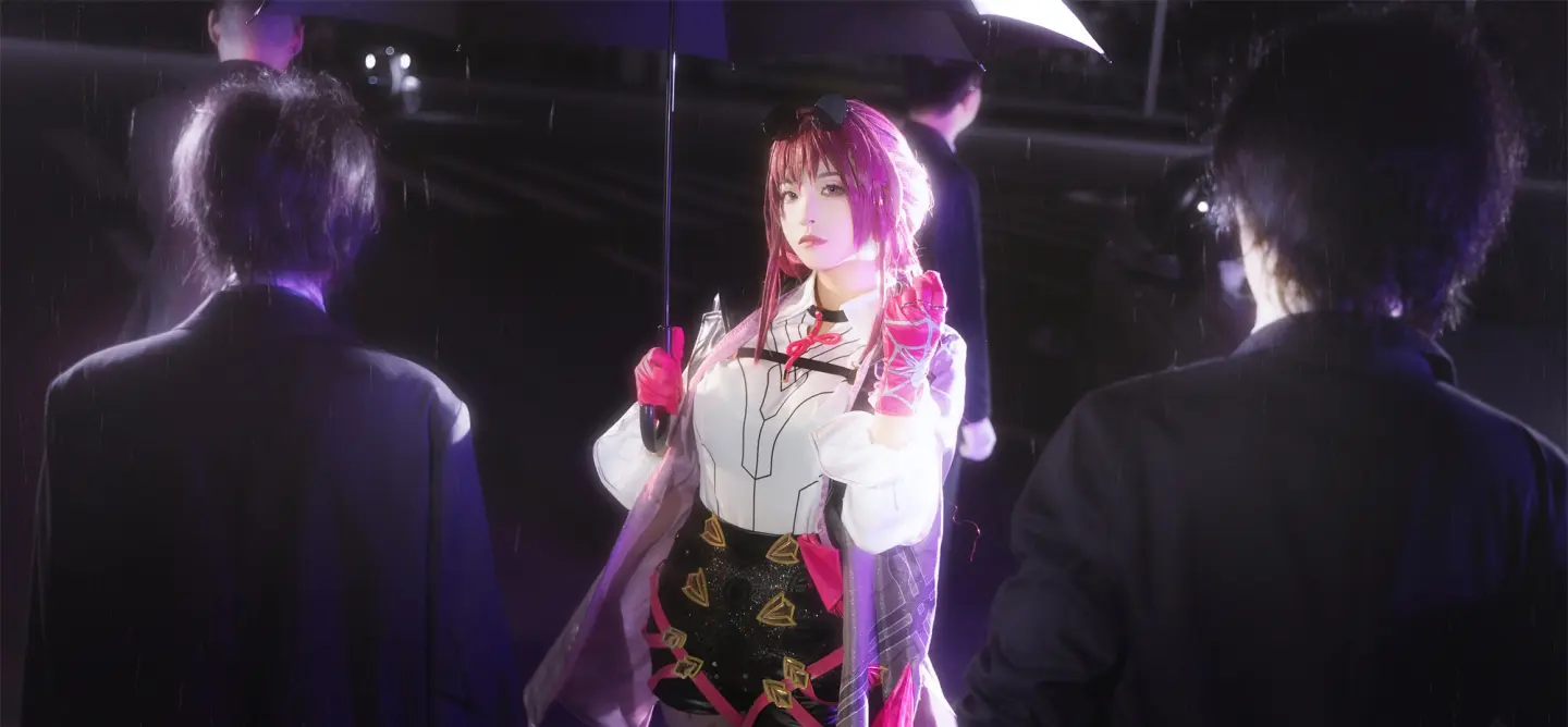 动漫Coser@冉冉不甜v《崩坏：星穹铁道》卡芙卡-公众号小姨ai