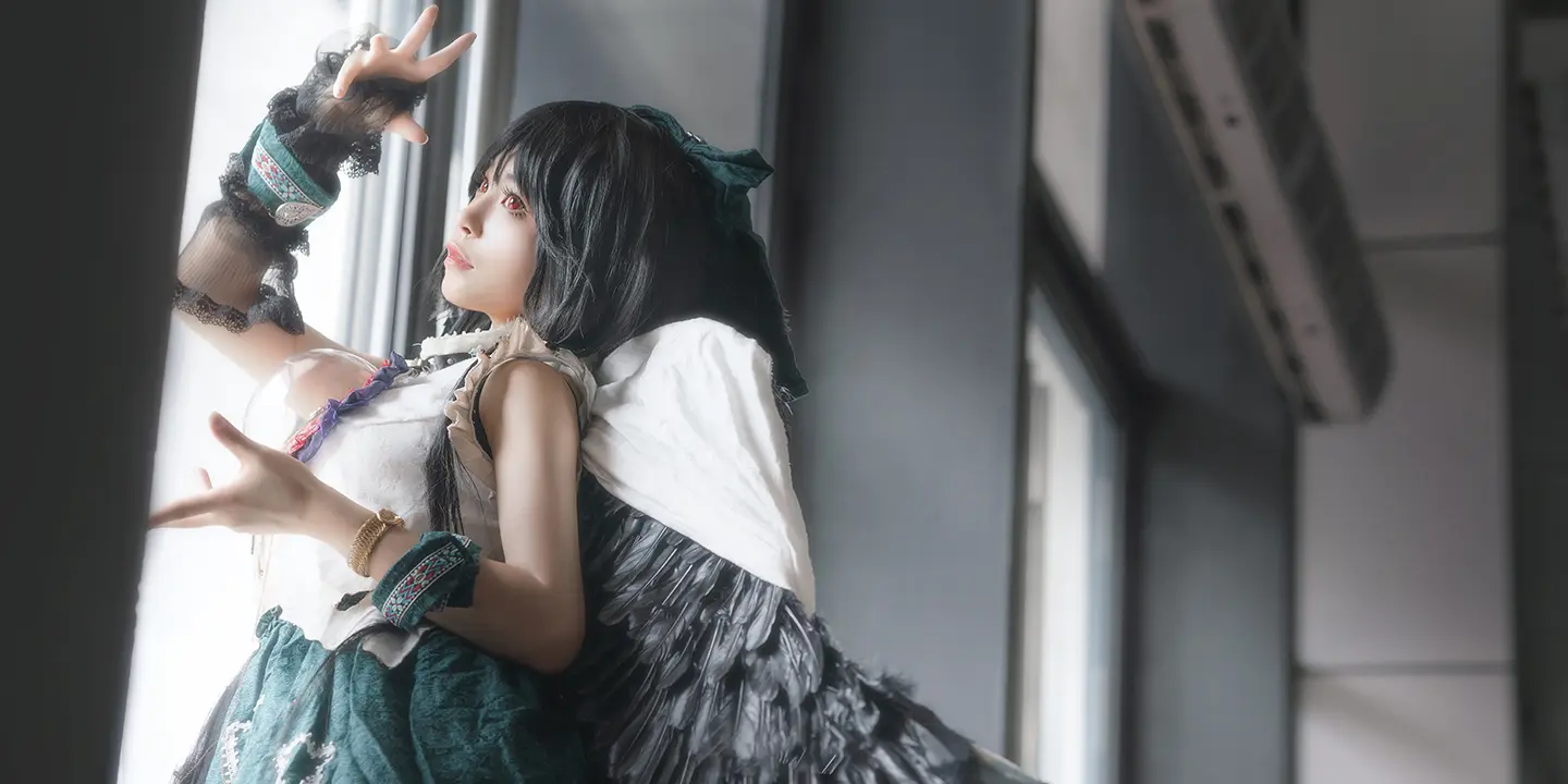 《东方Project》灵乌路空cosplay-公众号小姨ai