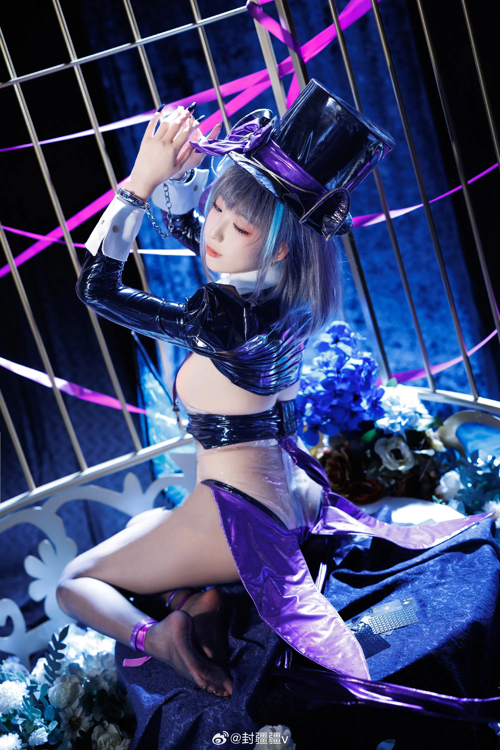 COSPLAY 碧蓝航线 柴郡魔术师～绚烂夜梦@封疆疆v COSPLAY-第3张