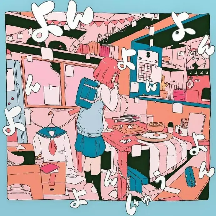 平方世界 日本插画师 助けてリチャード ins: daisukerichard ​​​​