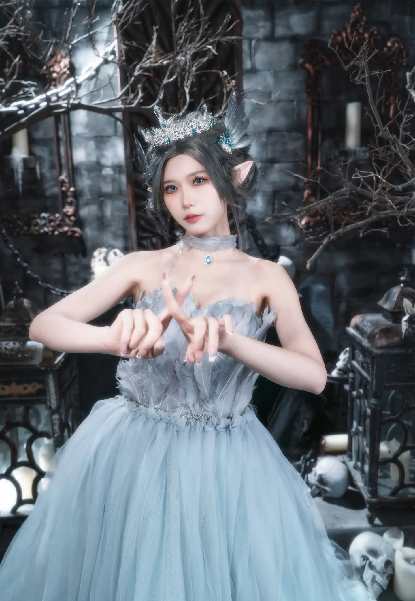 动漫Coser@樱野浅_《鬼刀》海琴烟-公众号小姨ai