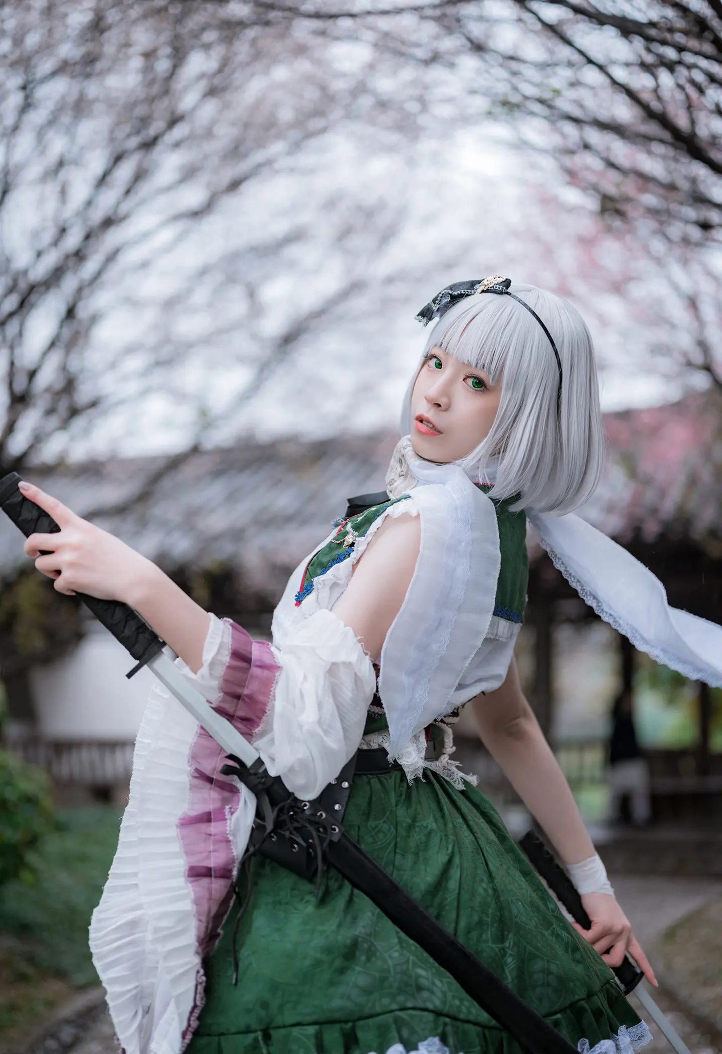 《东方project》魂魄妖梦cosplay-公众号小姨ai