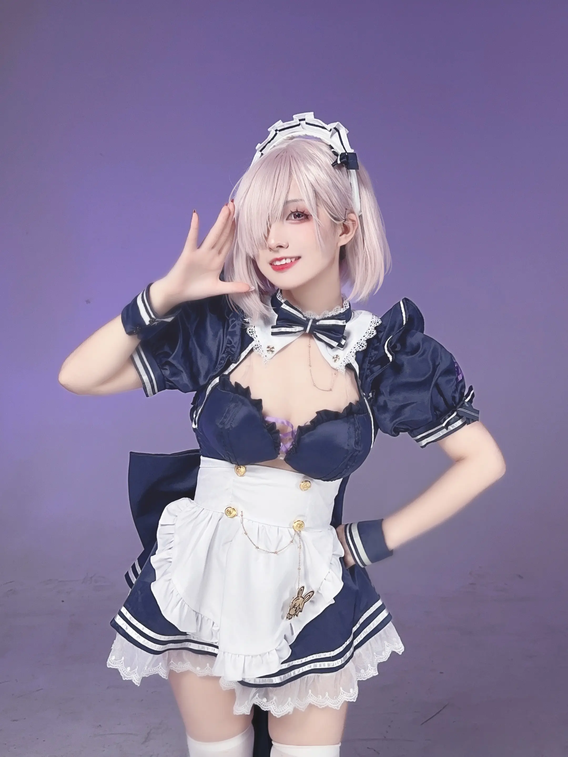 《Fate/Grand Order》玛修女仆cosplay-公众号小姨ai