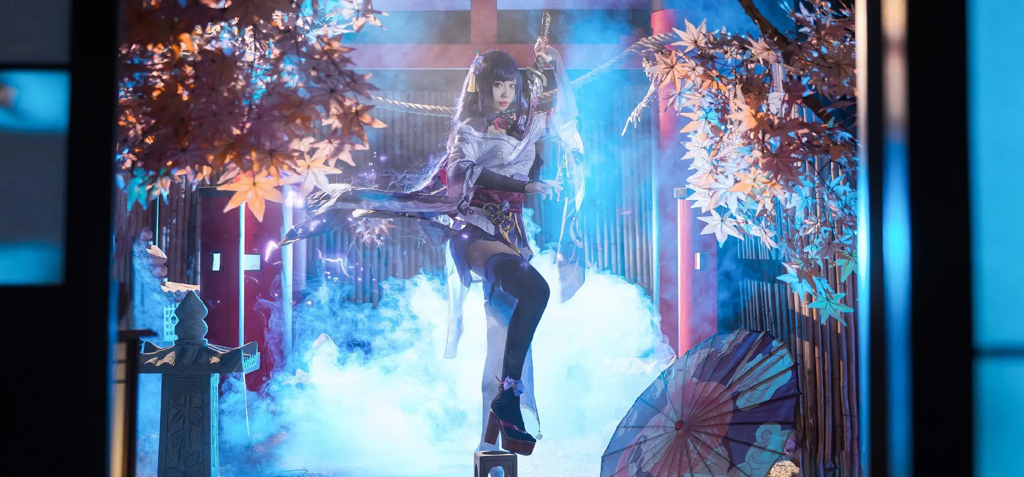 《原神》雷电将军cosplay-公众号小姨ai