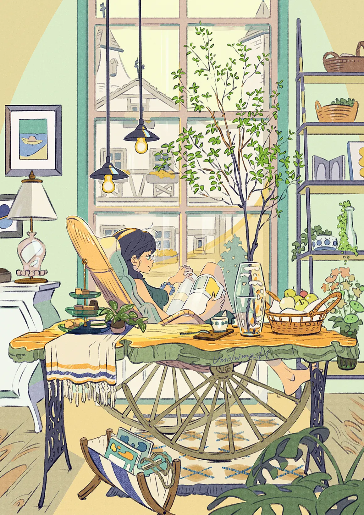 【P站画师】P站官网 PIXIV 海島千本的插画作品