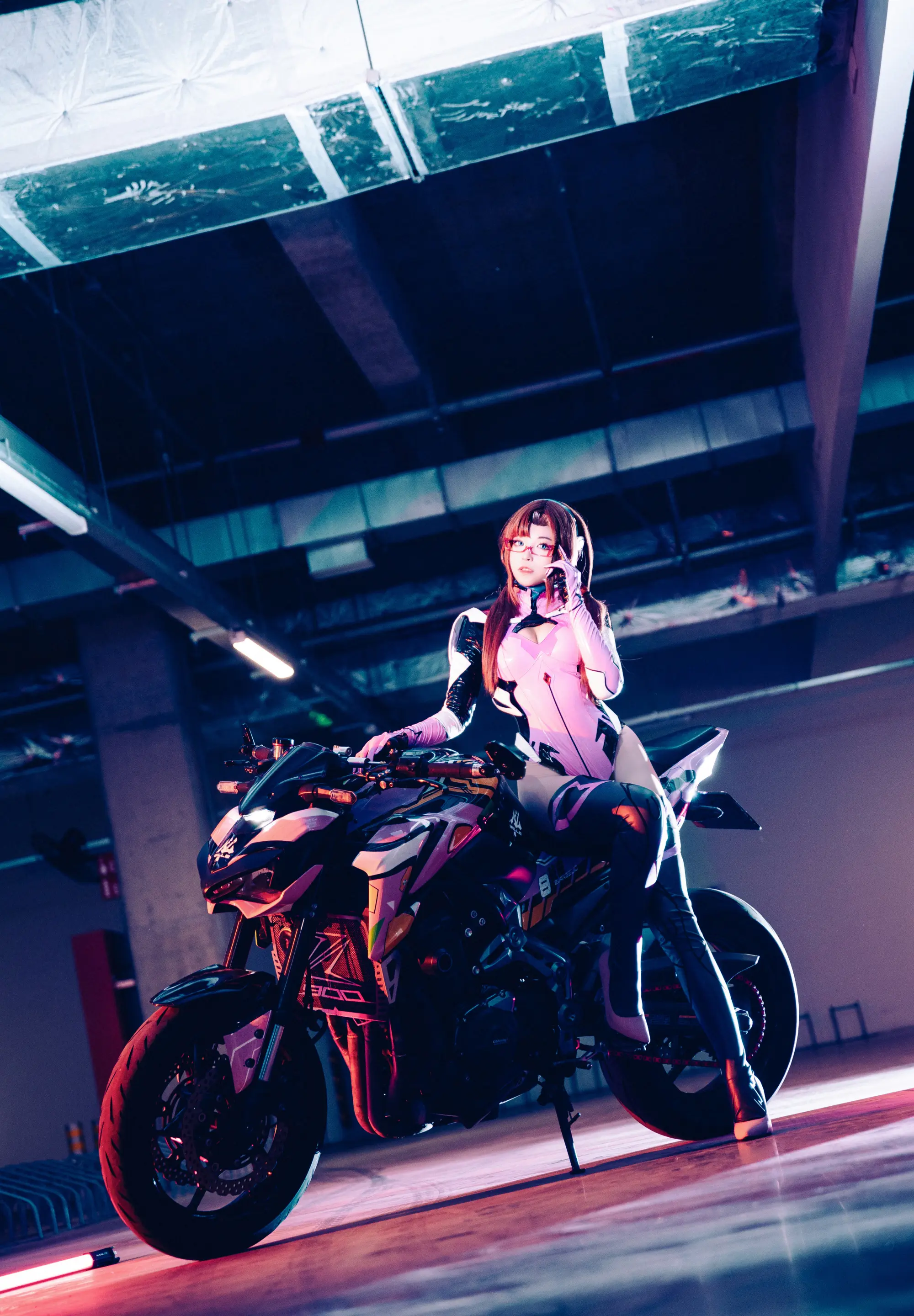 《新世纪福音战士 》真希波·玛丽·伊兰崔亚斯 cosplay-公众号小姨ai