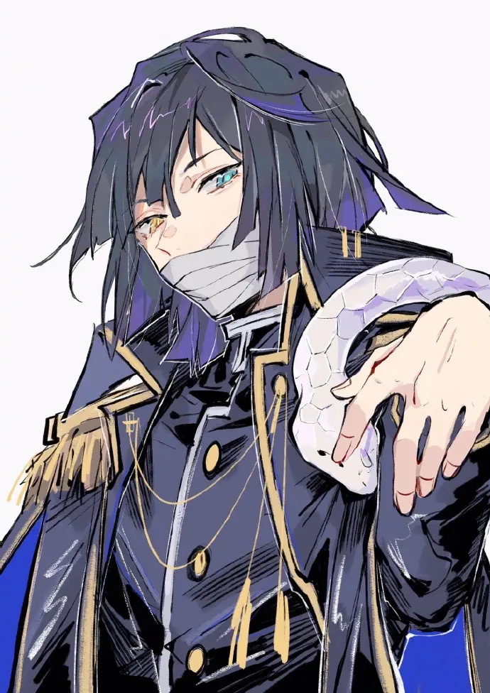 #鬼灭之刃##灶门炭治郎# 军装太帅了！（twi.SUSTEN_） ​ ​​​​