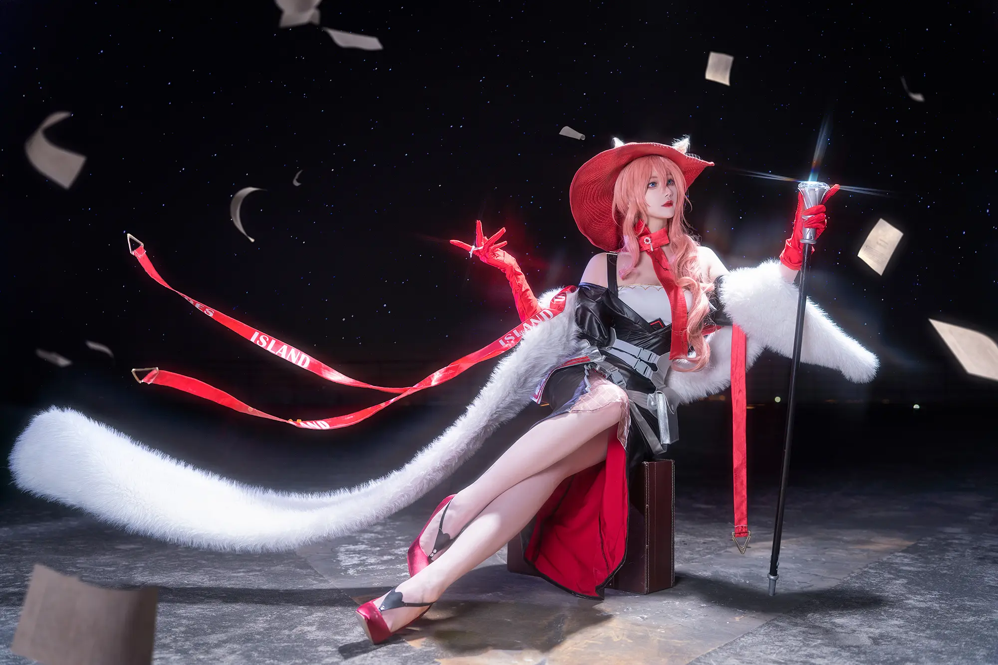《明日方舟》海蒂cosplay-公众号小姨ai