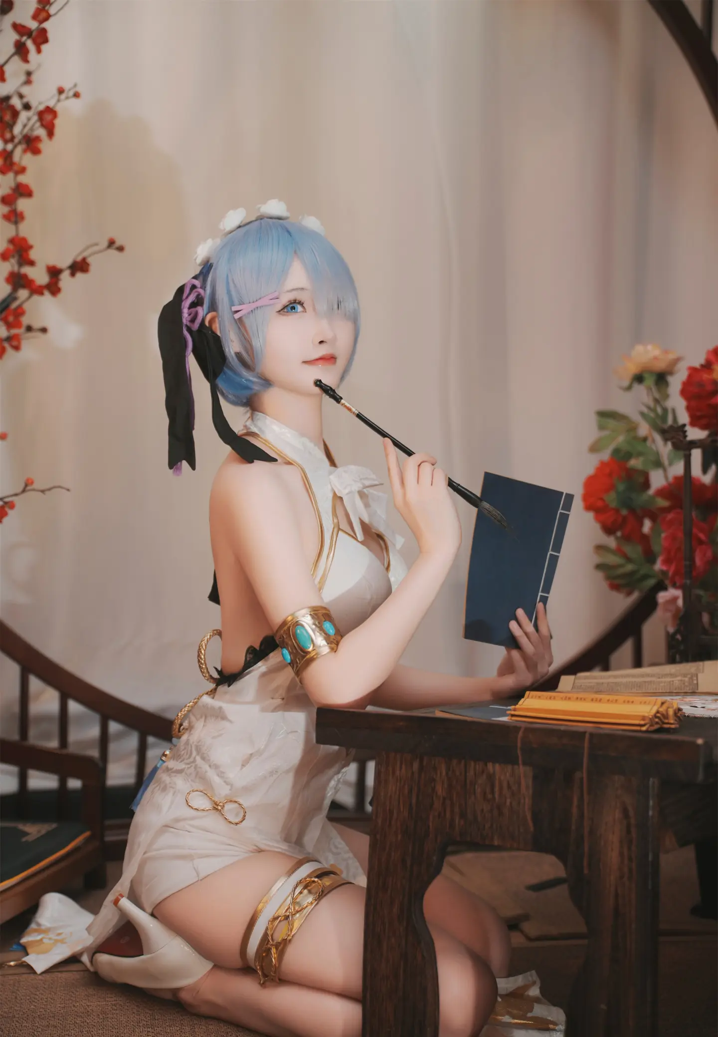 动漫Coser@叽哥威武八七《Re：从零开始的异世界生活》蕾姆-公众号小姨ai