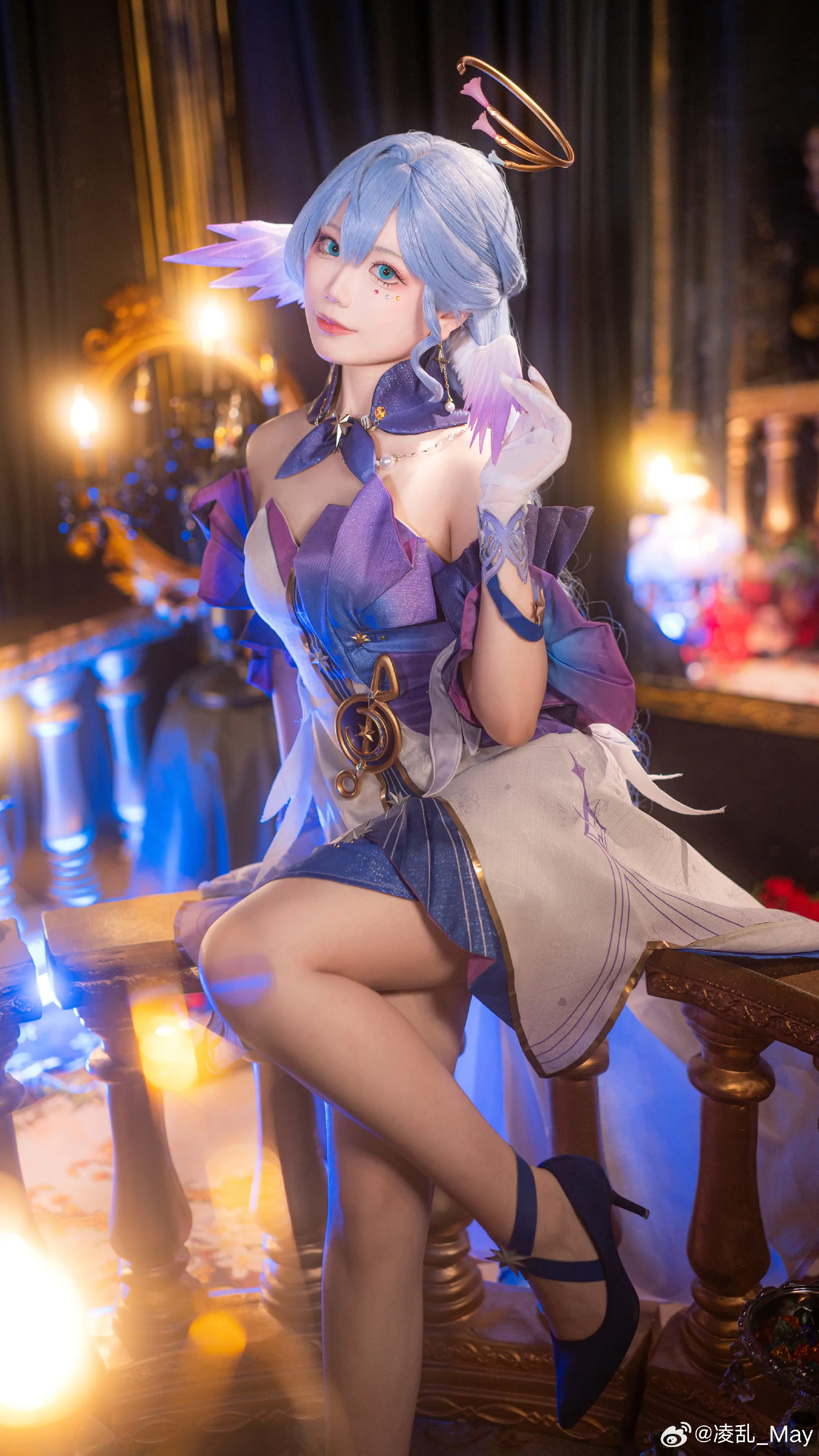 动漫Coser@凌乱_May星穹铁道知更鸟-公众号小姨ai