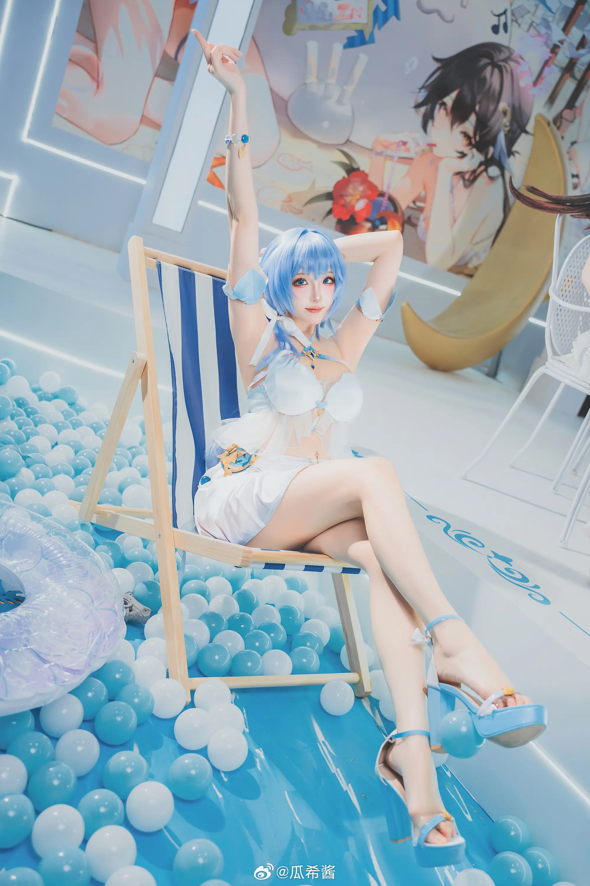 动漫Coser@瓜希酱 深空之眼-公众号小姨ai