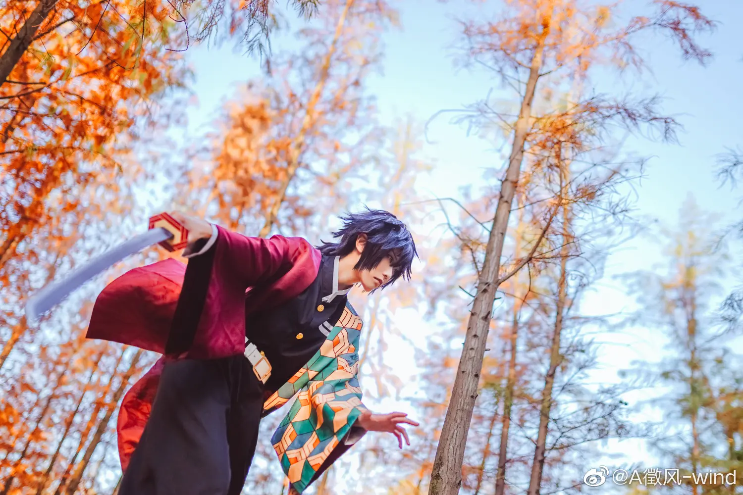 鬼灭之刃   义勇cosplay   四季系列-公众号小姨ai