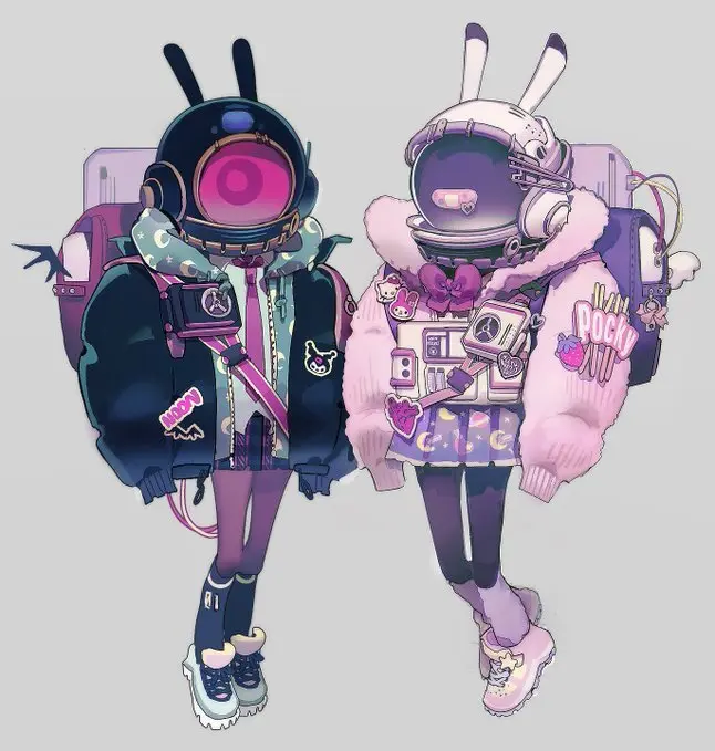 少女太空服