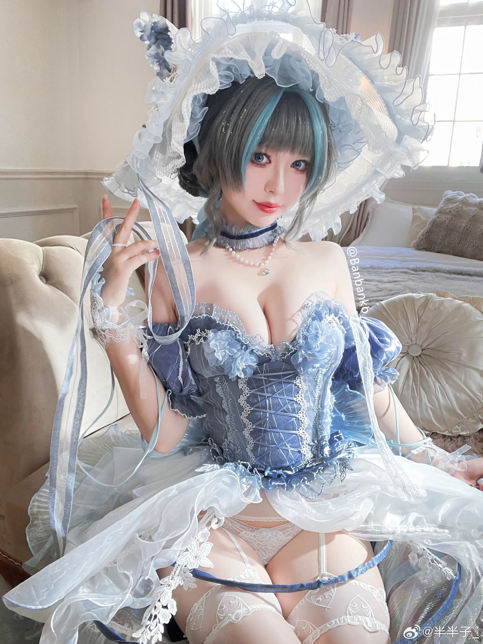 COSPLAY 碧蓝航线 柴郡猫猫废案自拍来啦🐱@半半子_-公众号小姨ai
