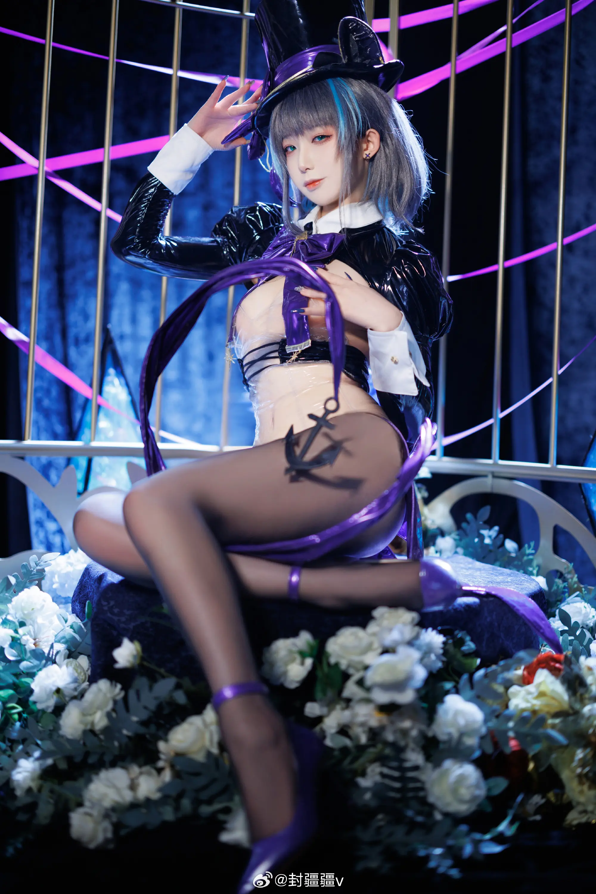 COSPLAY 碧蓝航线 柴郡魔术师～绚烂夜梦@封疆疆v COSPLAY-第9张