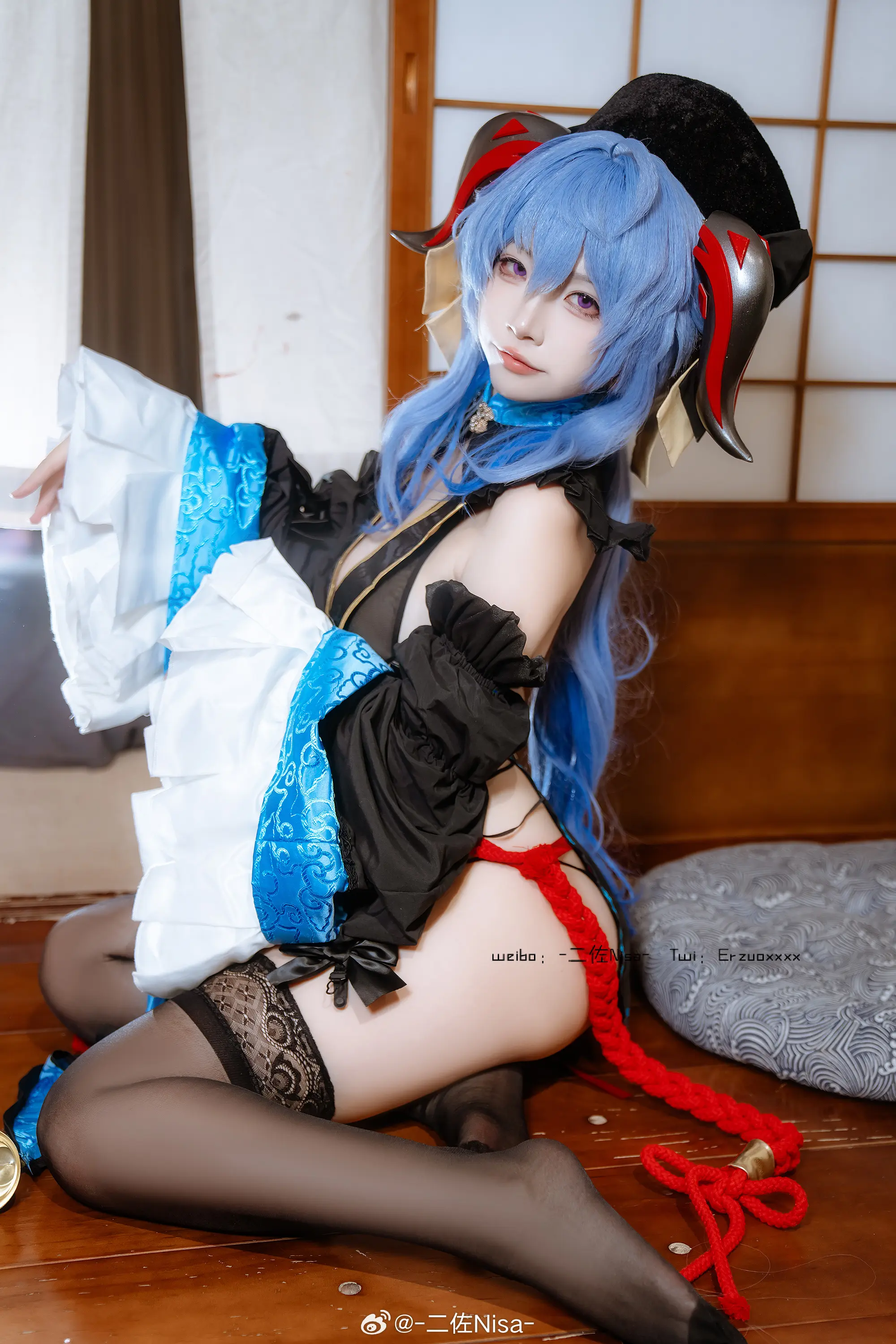 动漫Coser@-二佐Nisa- 甘雨-公众号小姨ai