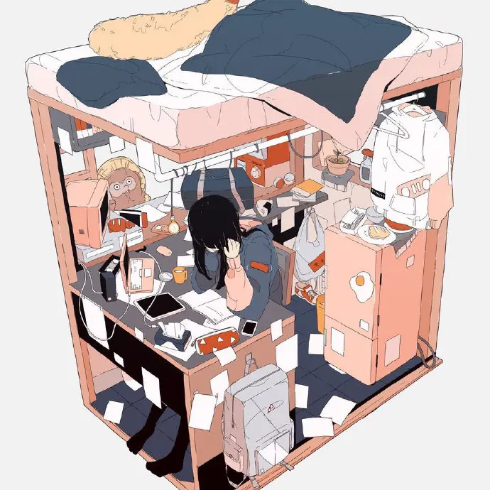 平方世界 日本插画师 助けてリチャード ins: daisukerichard ​​​​