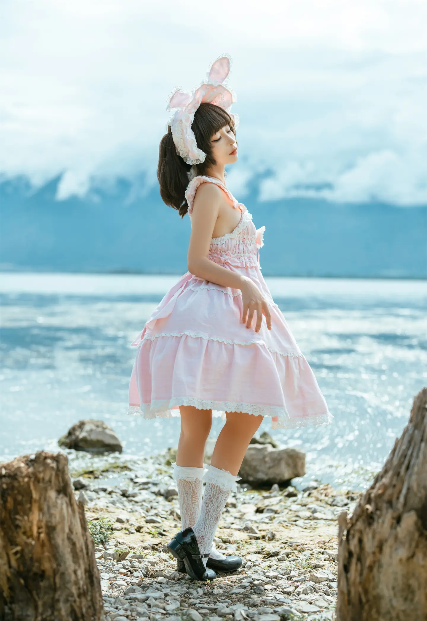 动漫Coser@蠢沫沫-《洱海》写真-公众号小姨ai