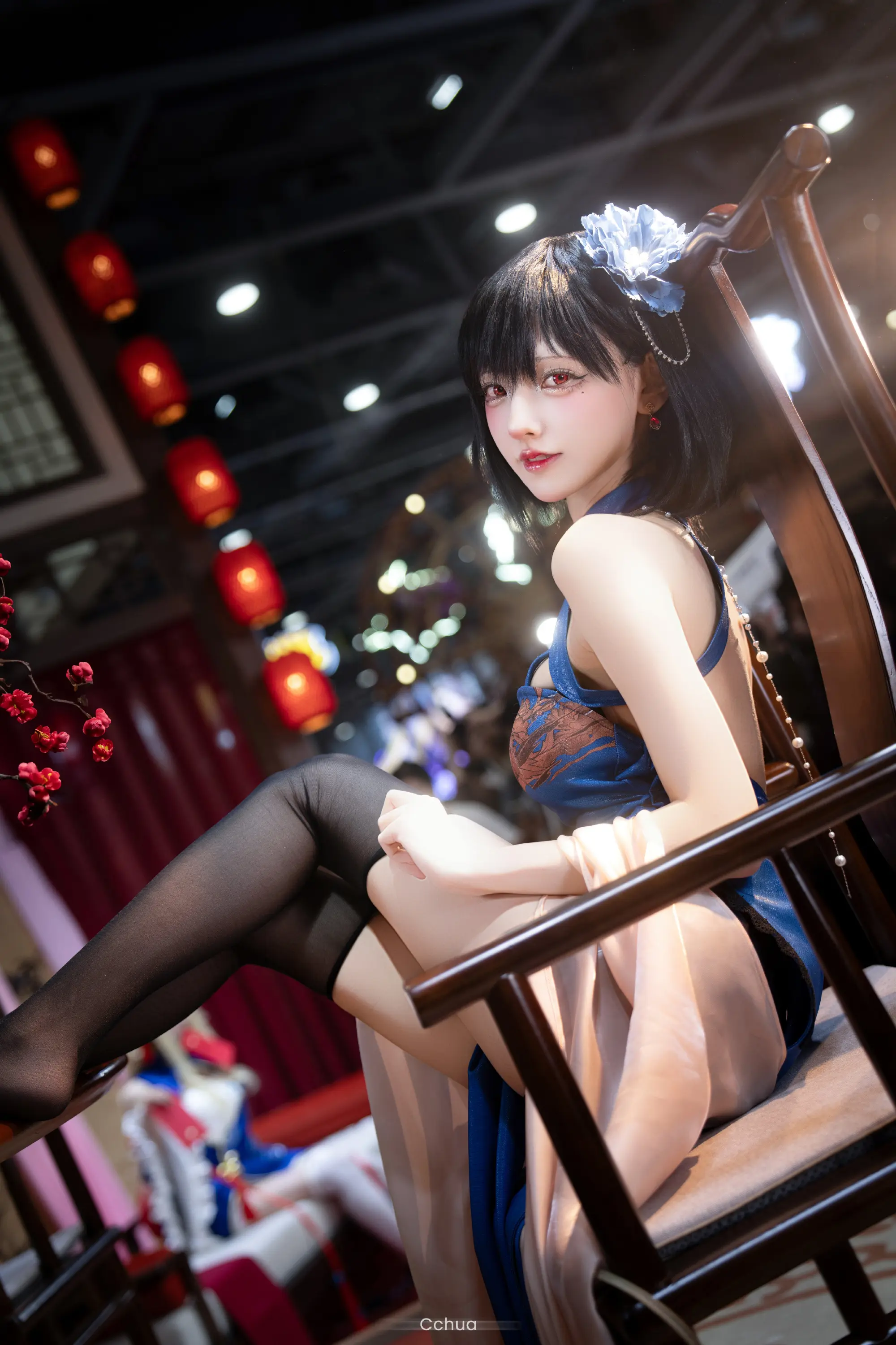 动漫Coser@Cchua华 碧蓝航线-公众号小姨ai